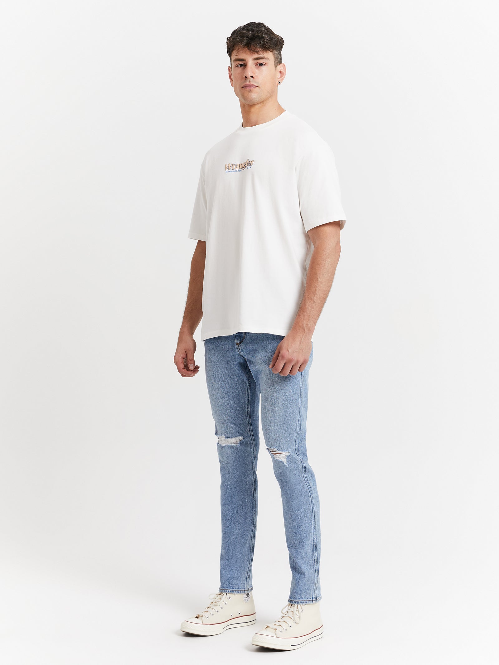 Modello Slacker T-Shirt in Vintage White