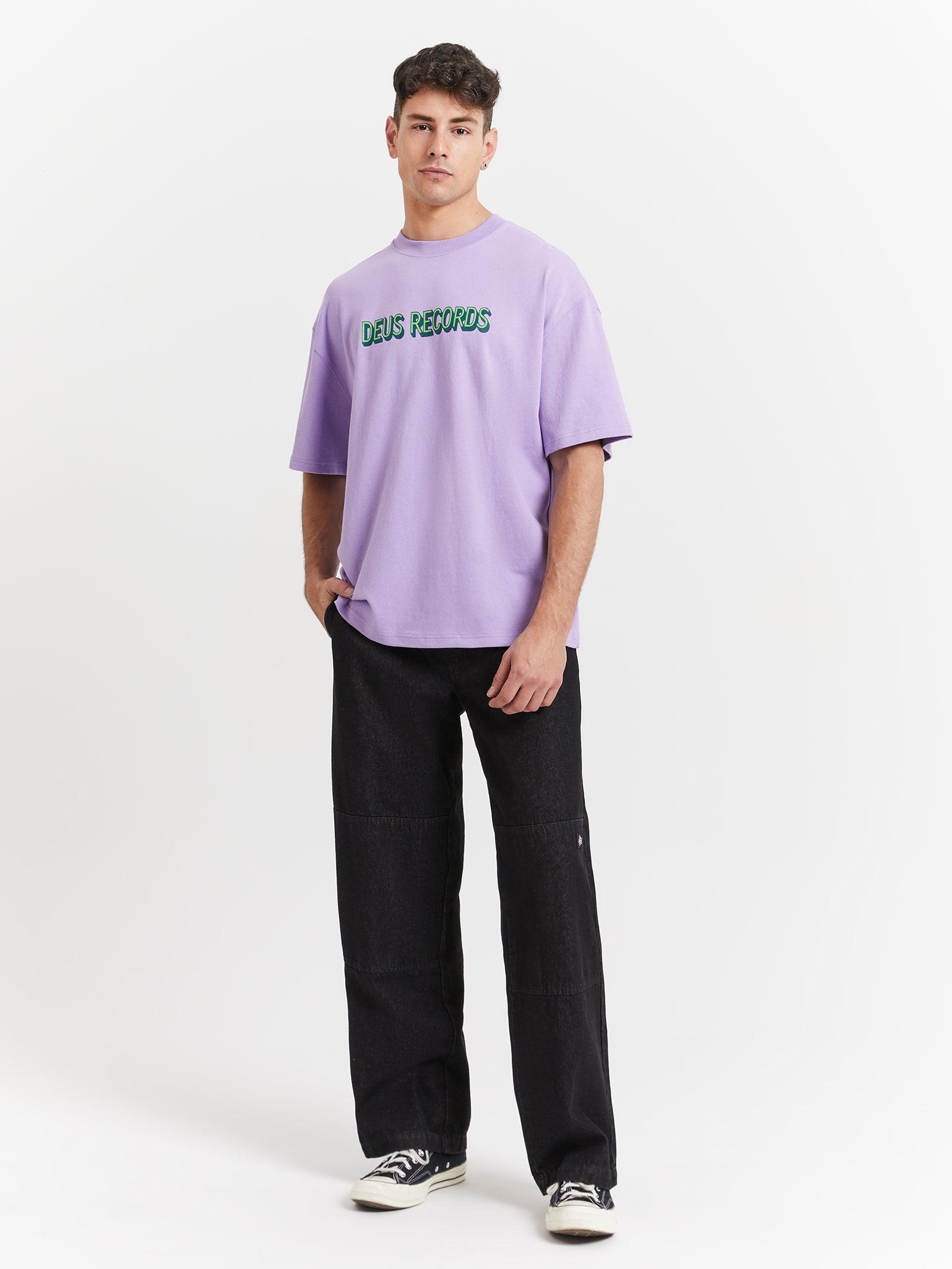 Picture Perfect Short Sleeve T-Shirt in Lilac Breeze