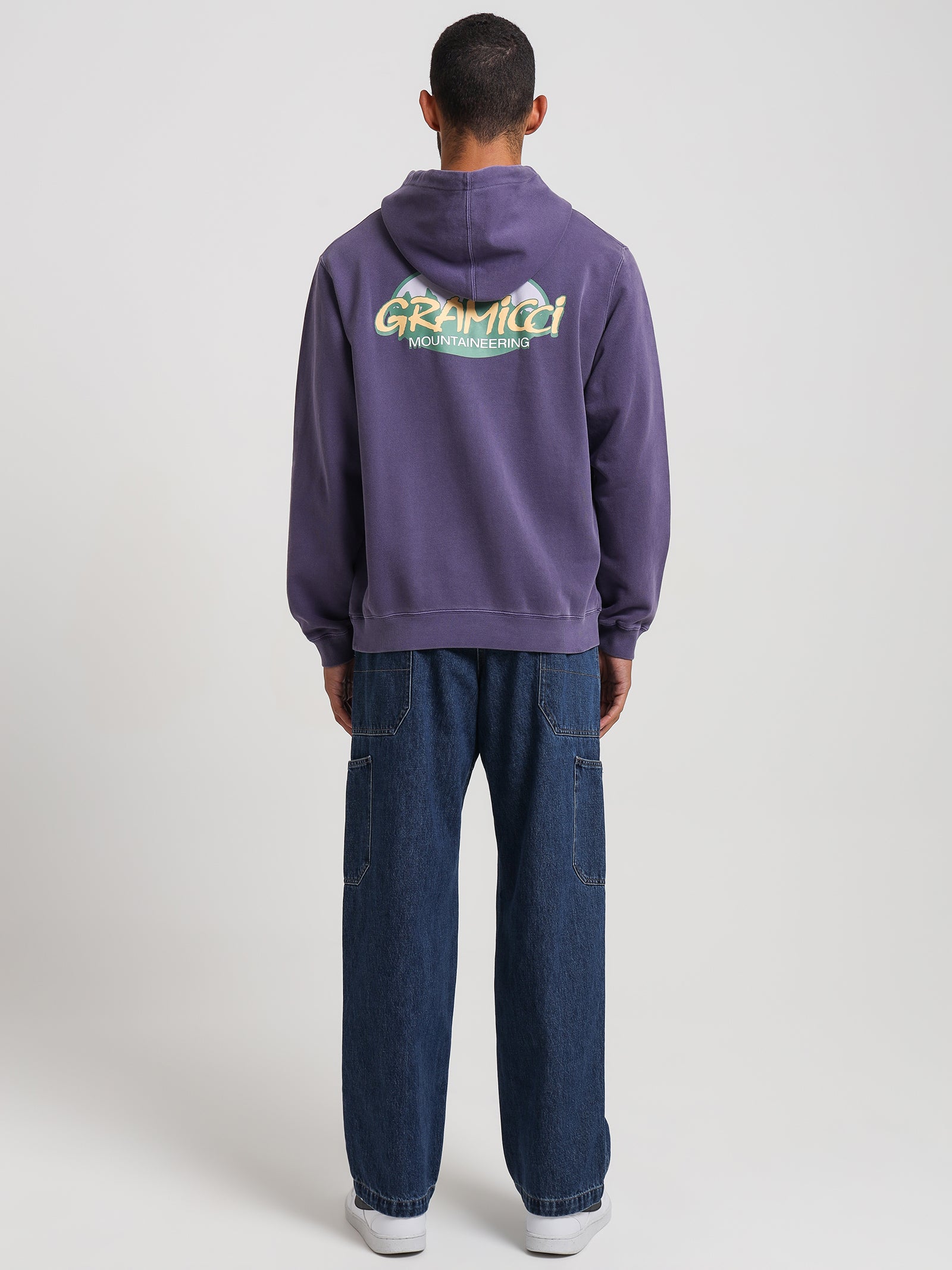 Summit Hooded Sweatshirt in Purple Pigment