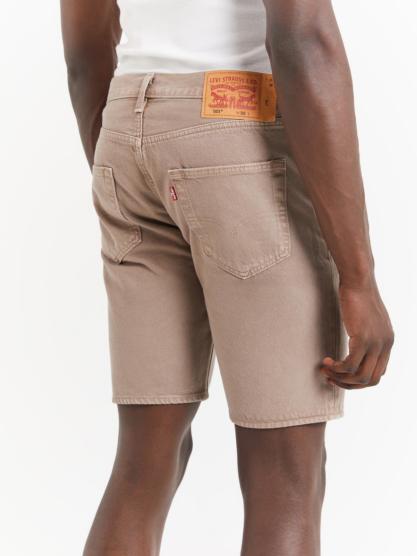 501 Original Shorts in All Beige