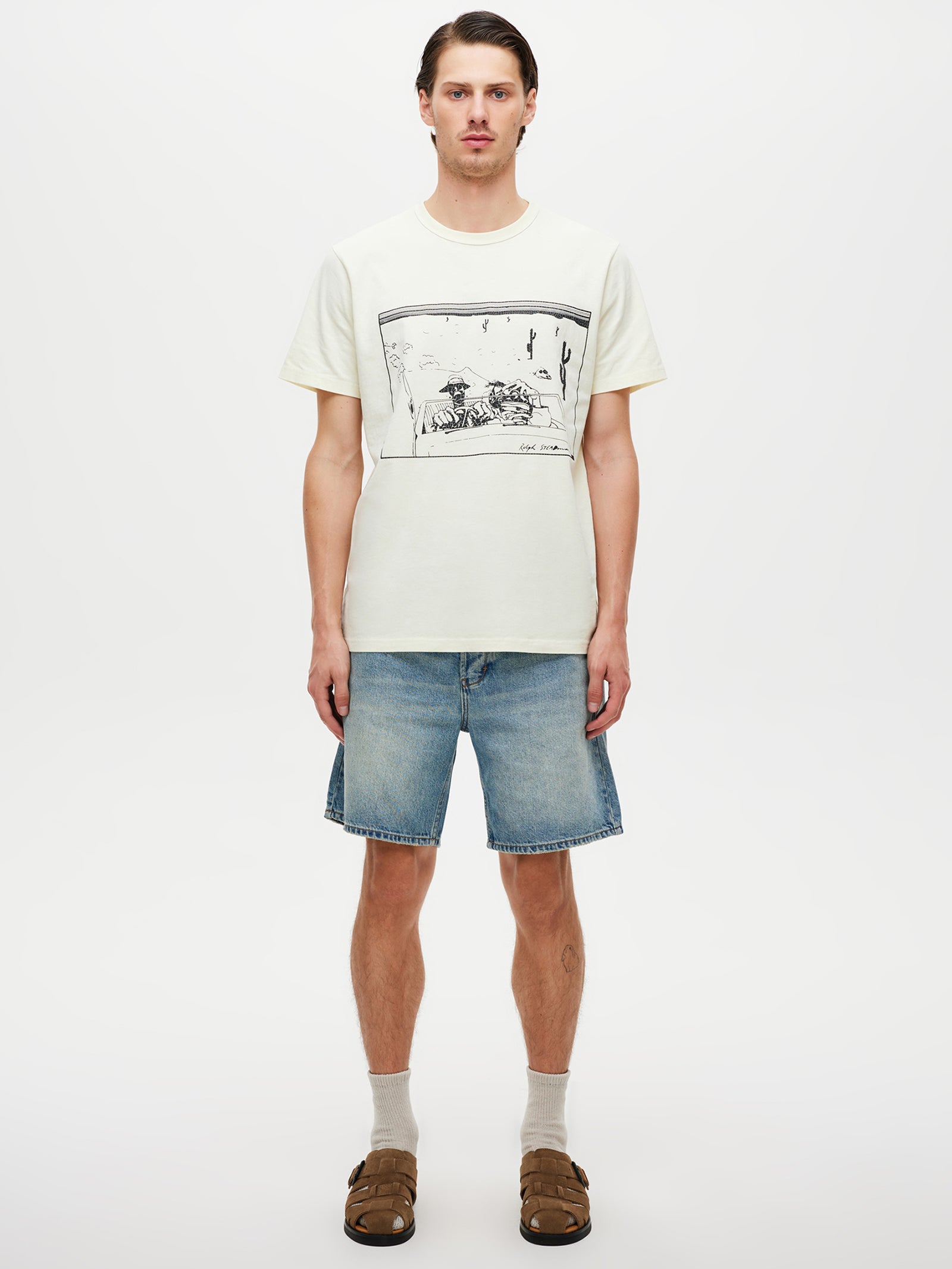 Steadman Tee 1 In Off White