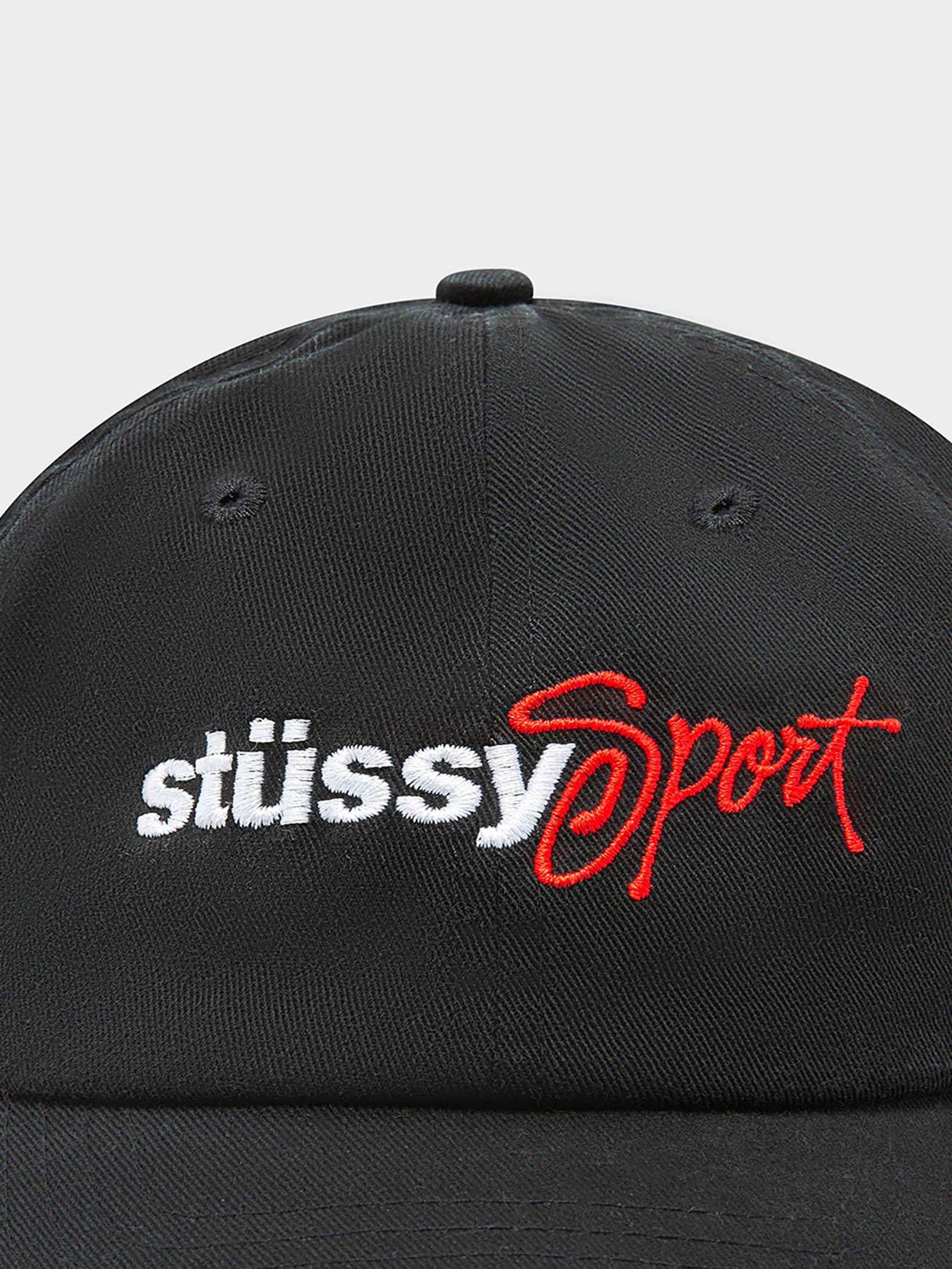 Stussy Sport Low Pro Cap in Black