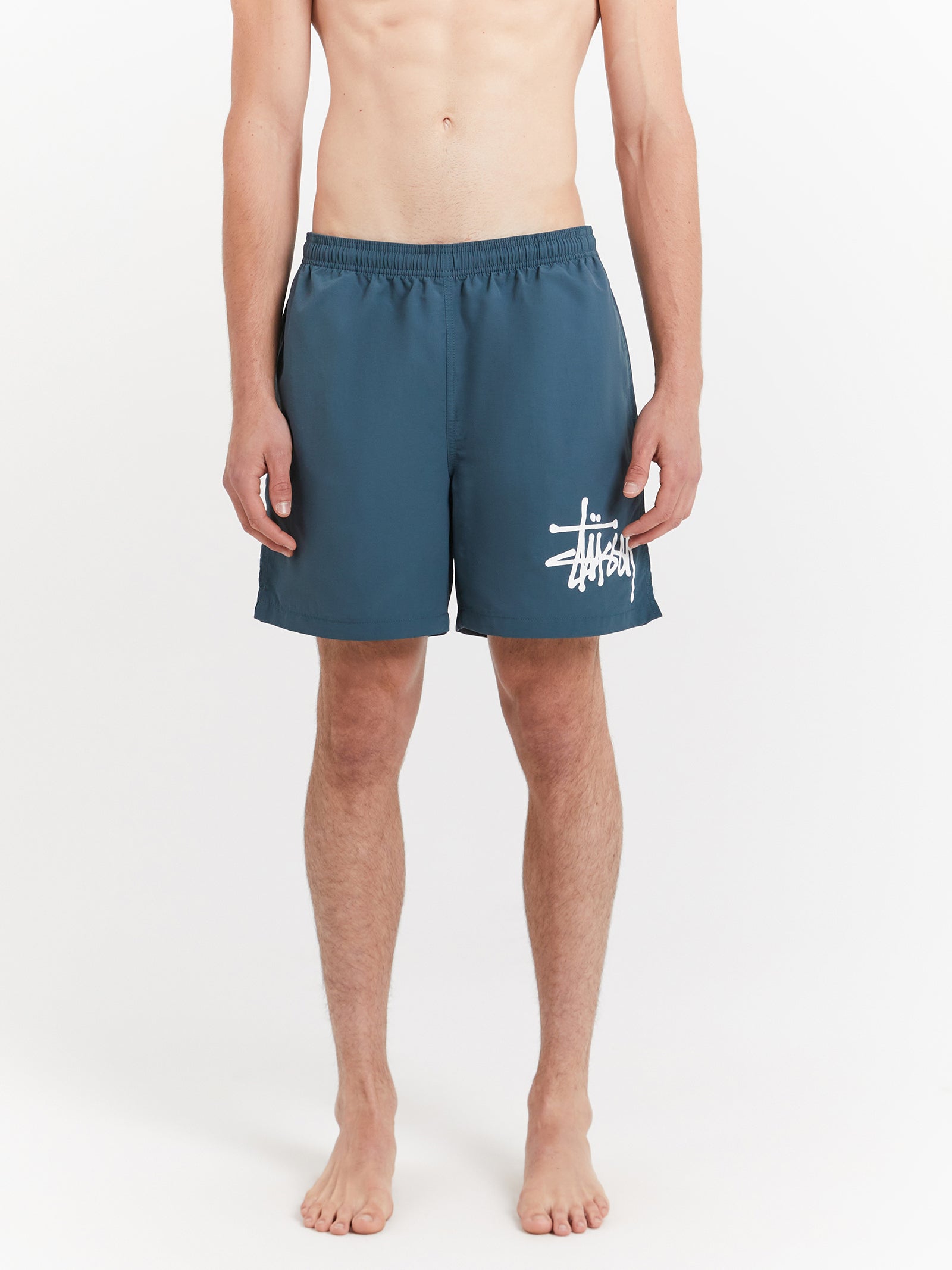 Big Graffiti Watershorts in Moss Green