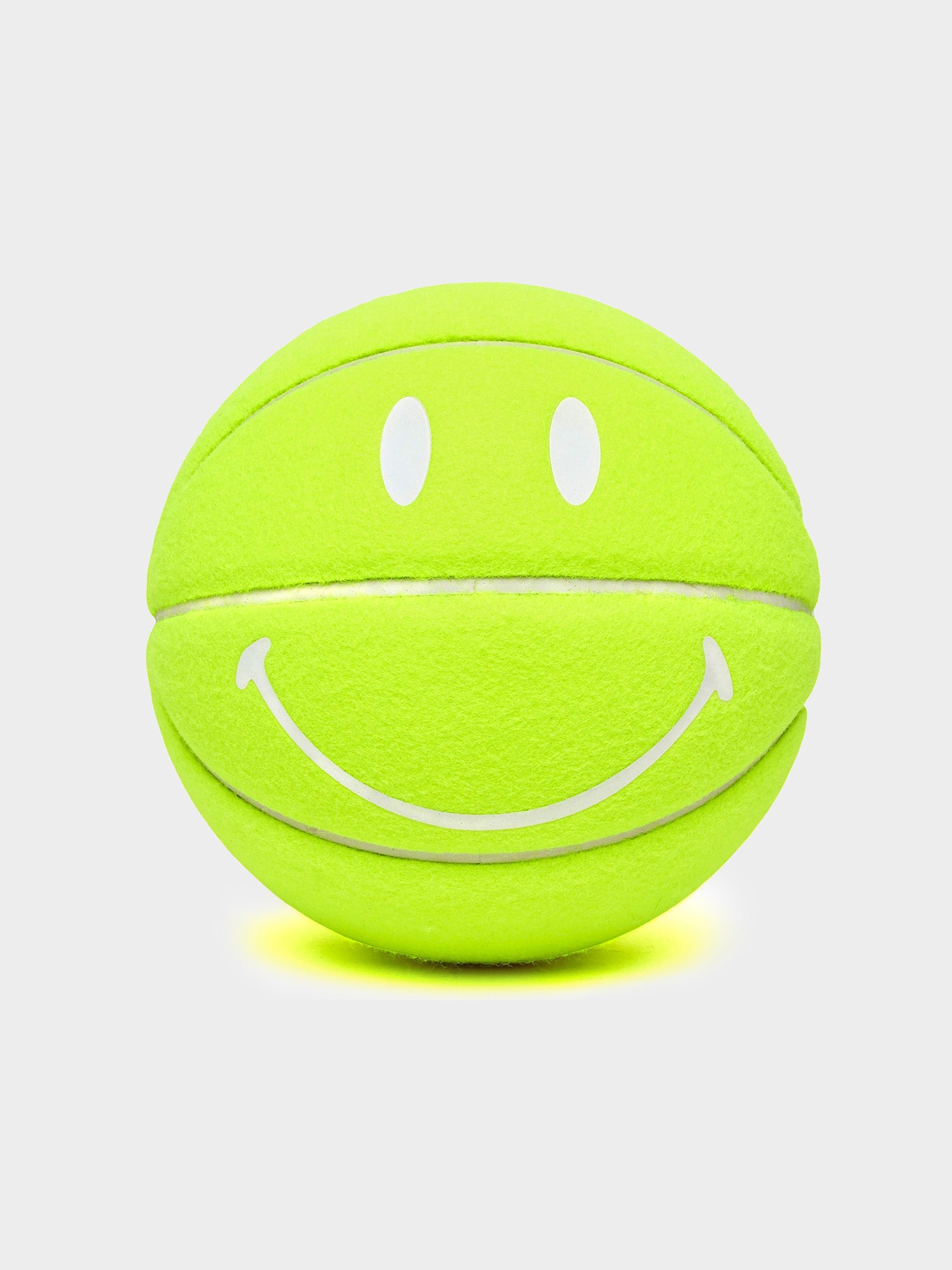 Smiley Tennis Basketball in Yellow