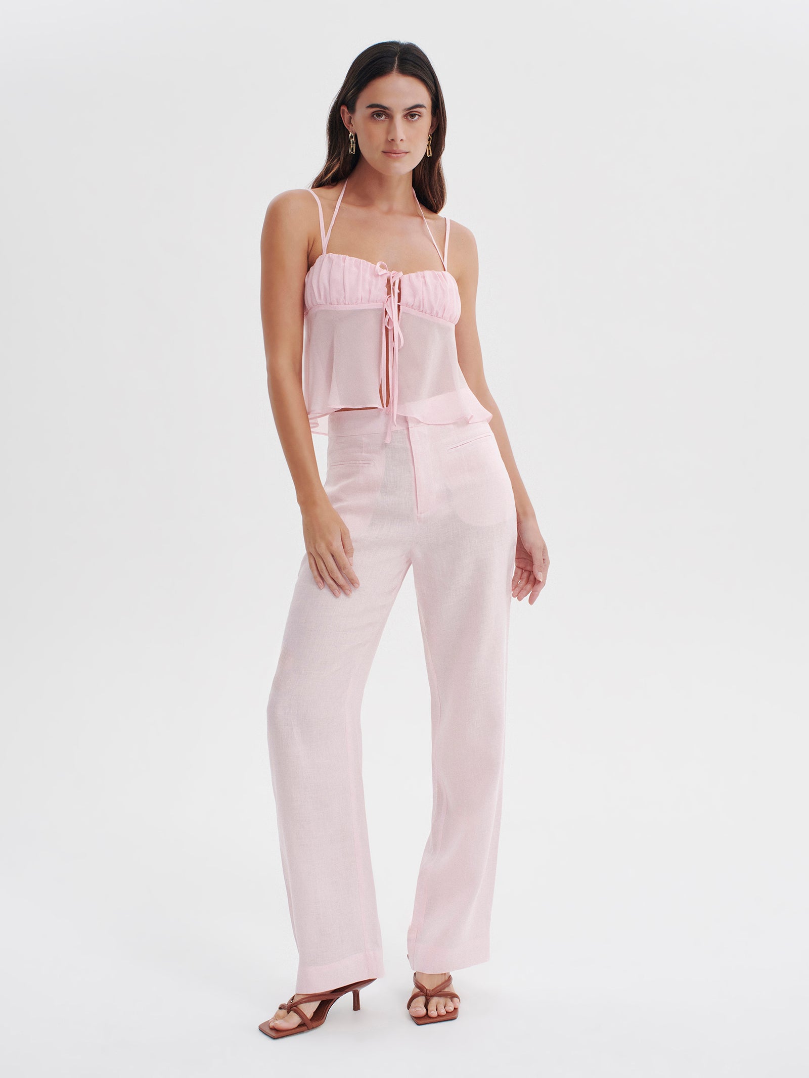 Dyllon Pants in Ballet Pink