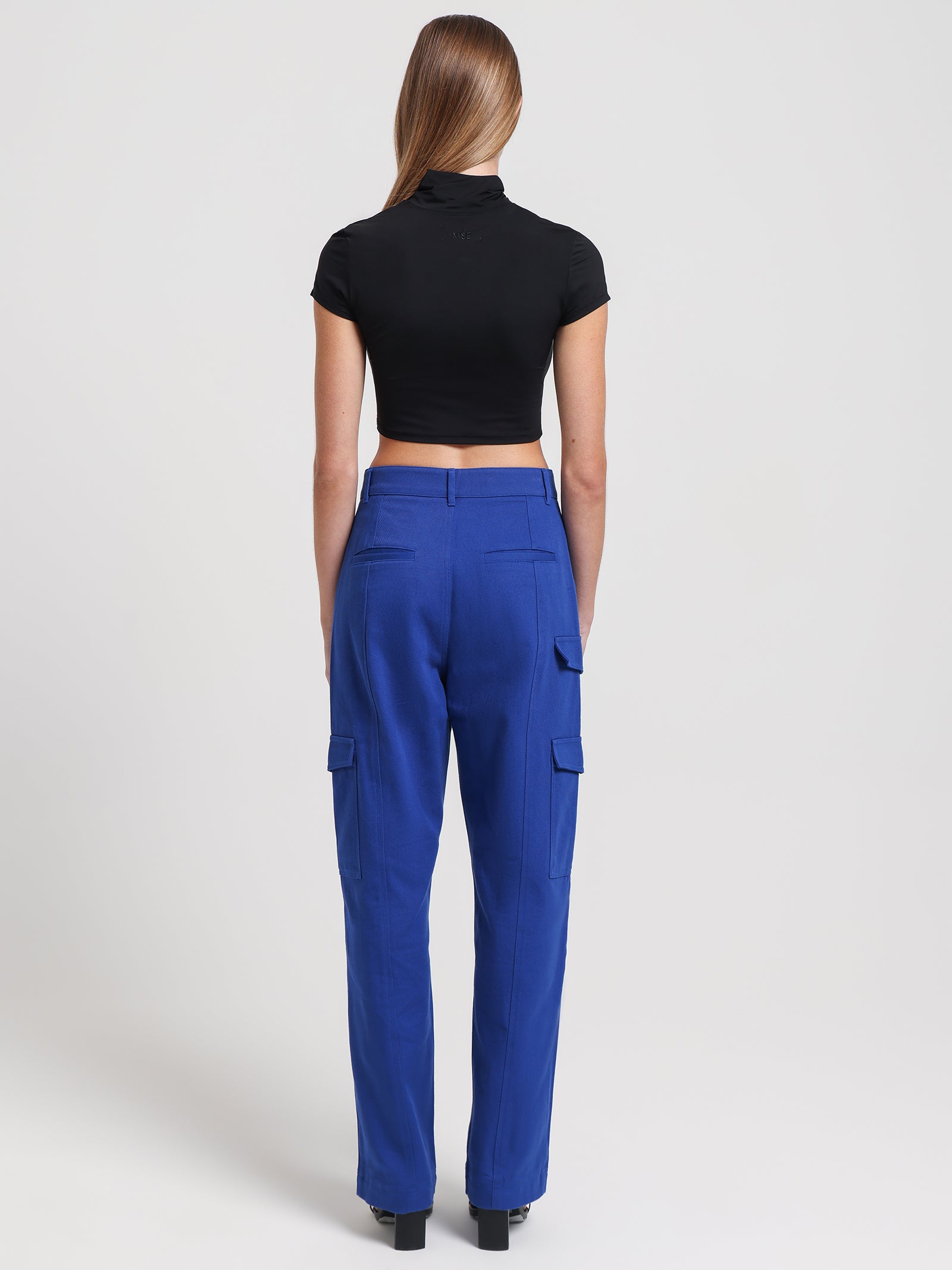 Taima Pants in Cobalt