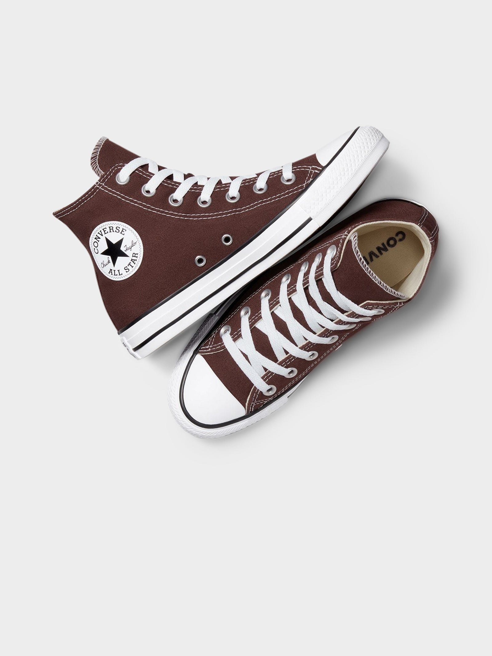 Unisex Chuck Taylor All Star Seasonal Color High-Top Sneakers in Eternal Earth Brown