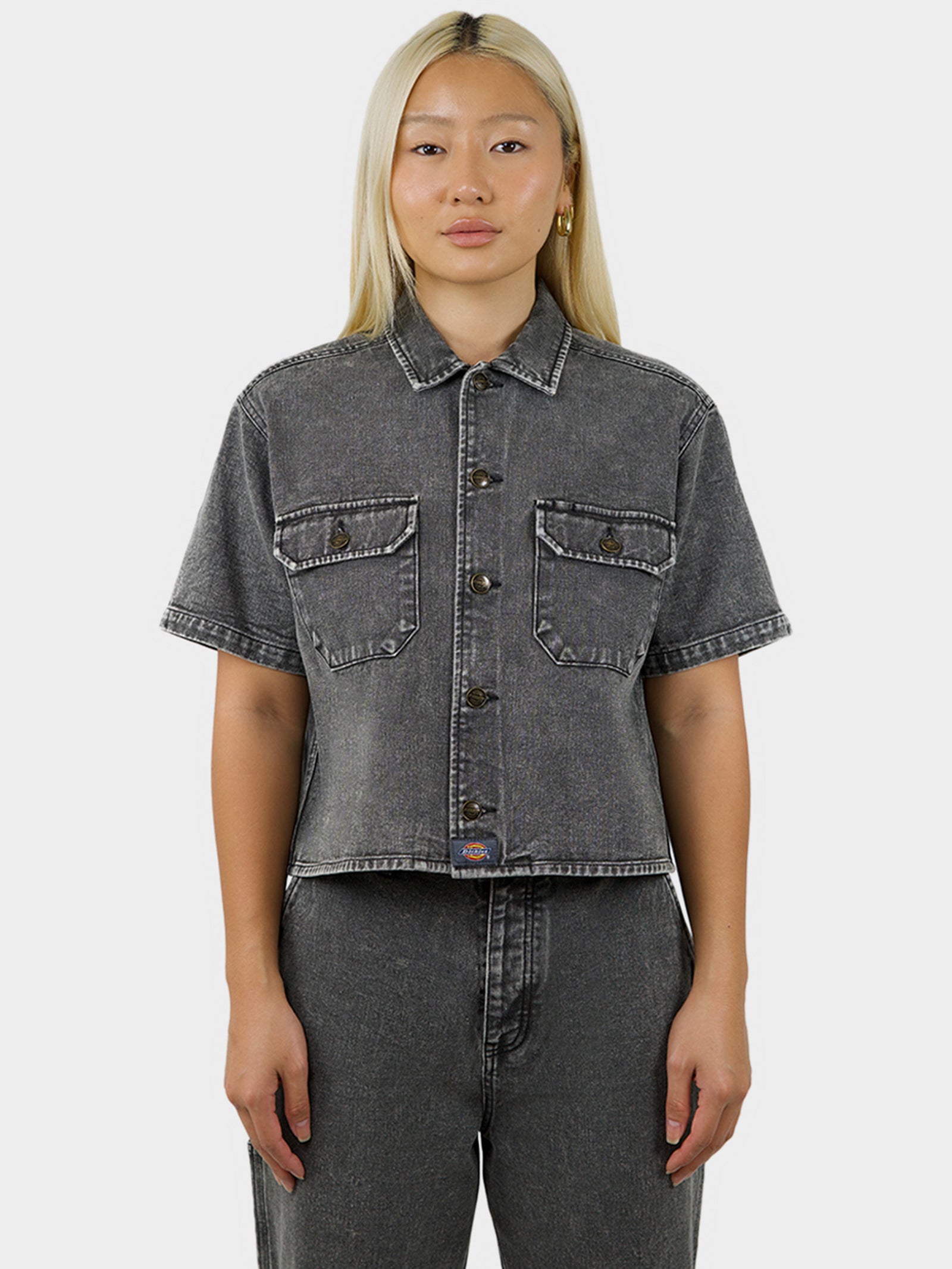 1574 Cropped S/S Work Shirt