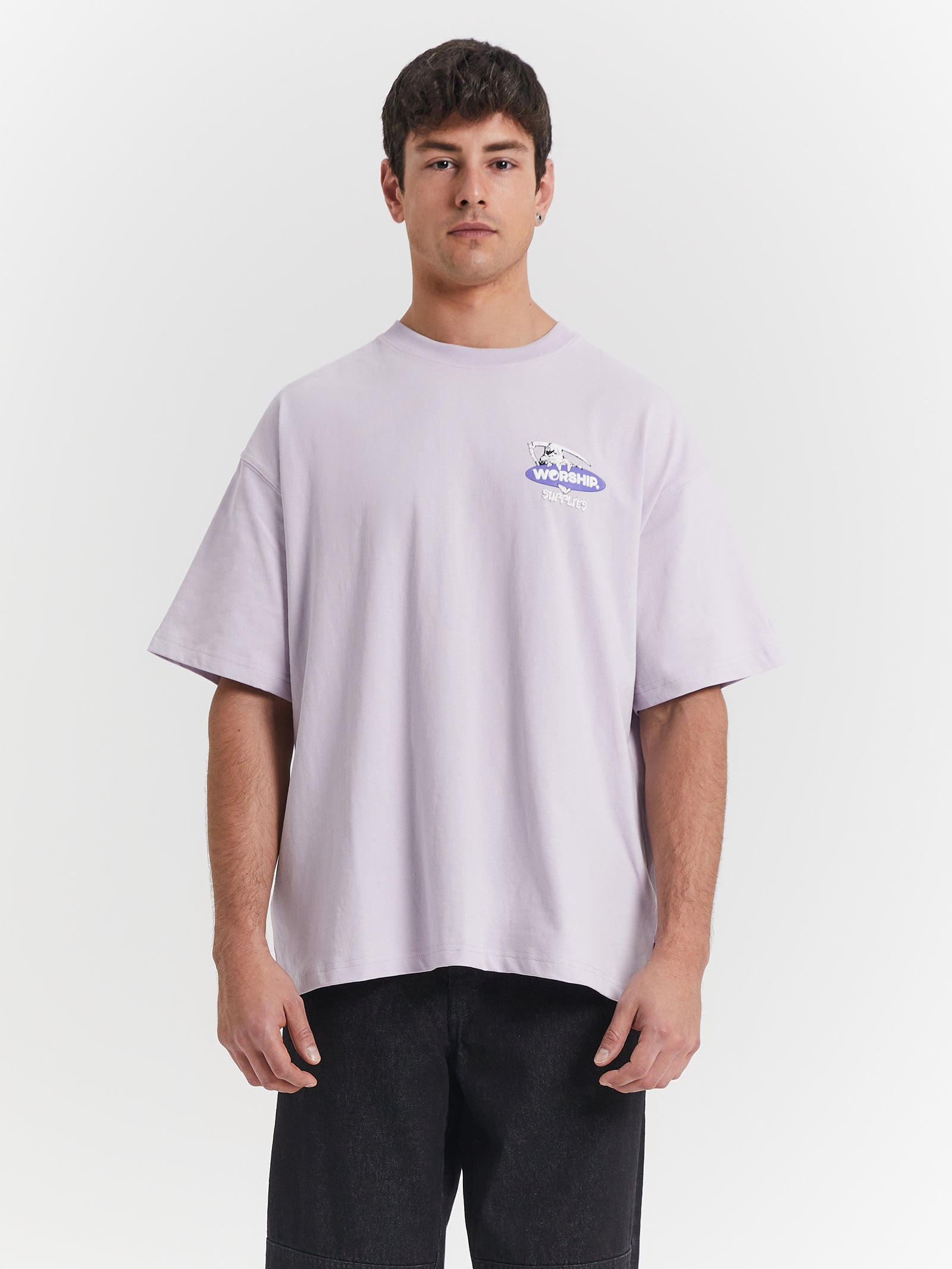 Offerings Oversized T-Shirt in Orchid