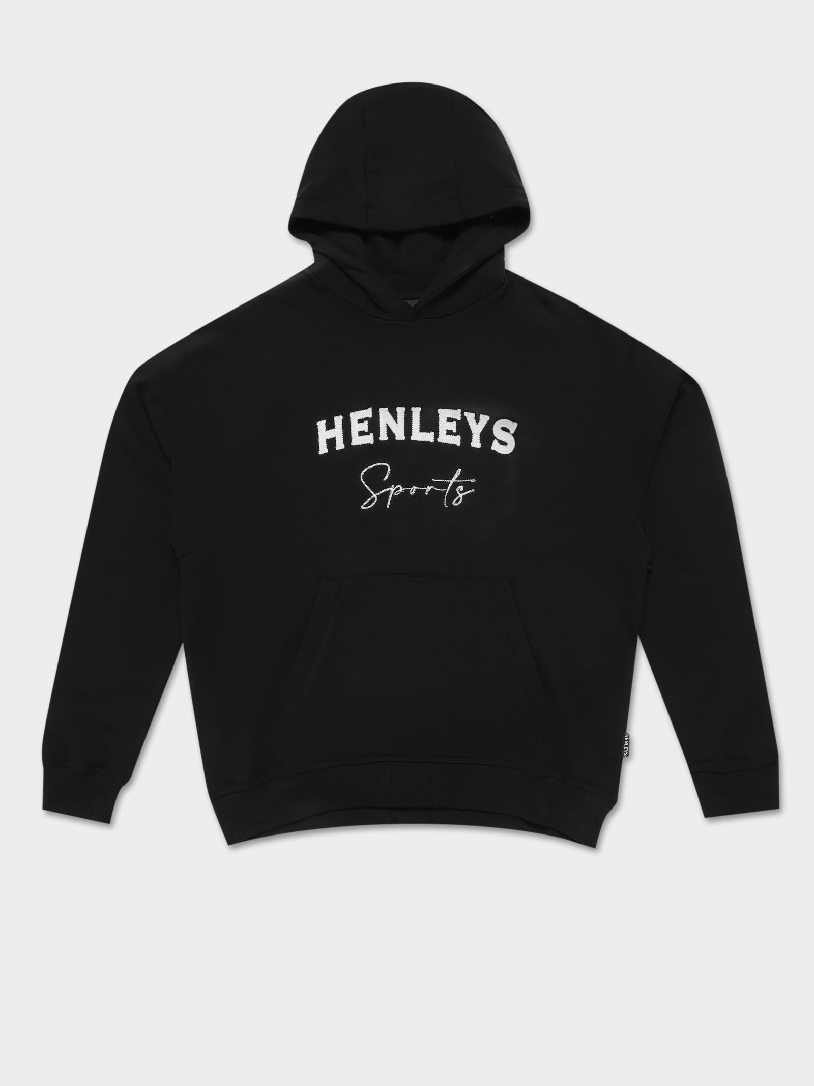 Club Hooded Sweater in Black