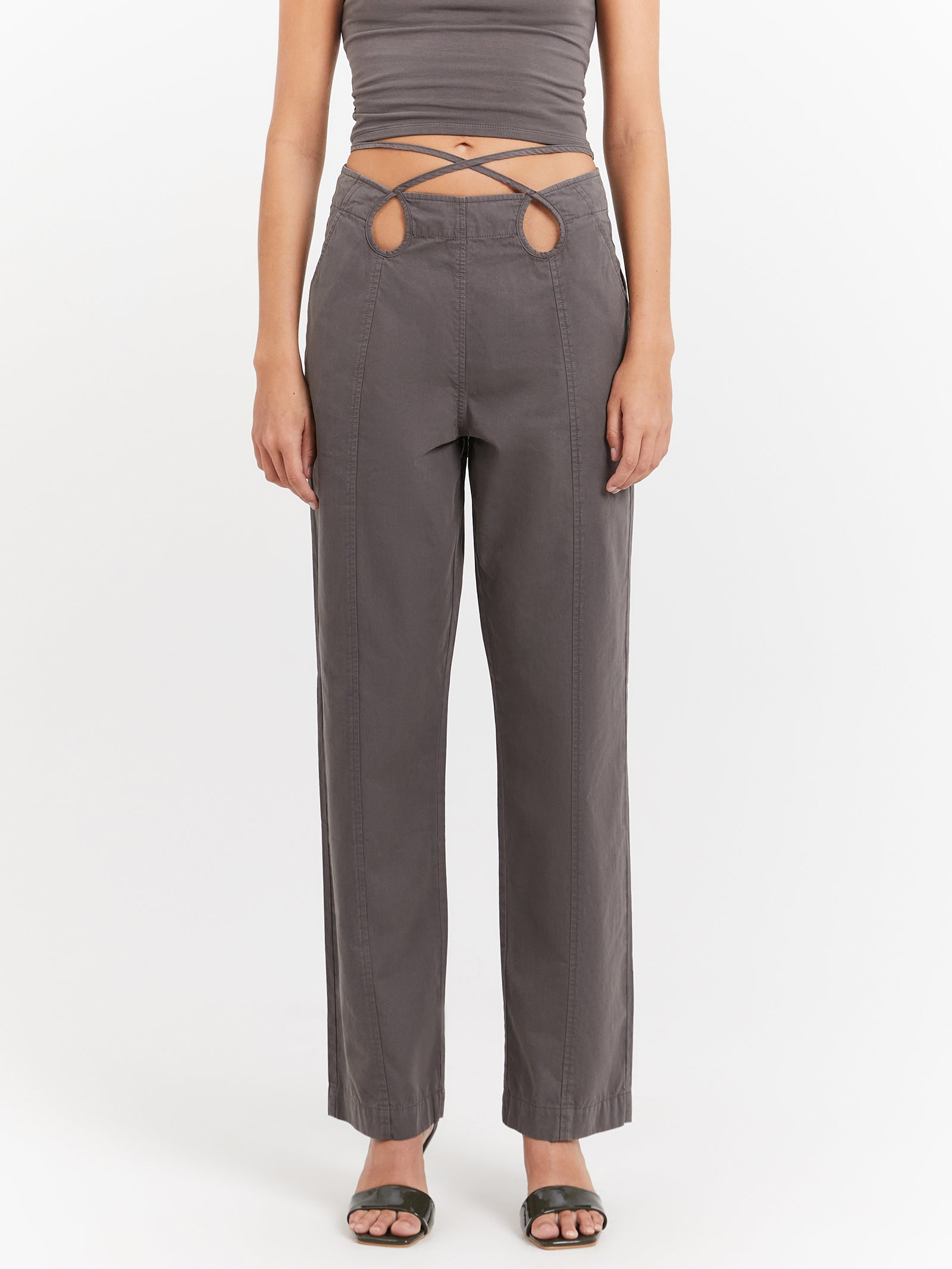 Quinton Pants in Charcoal