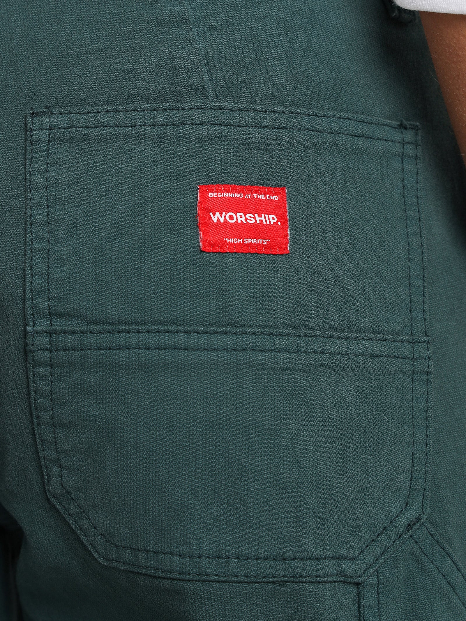 Breakdown Utility Pants in Dark Teal