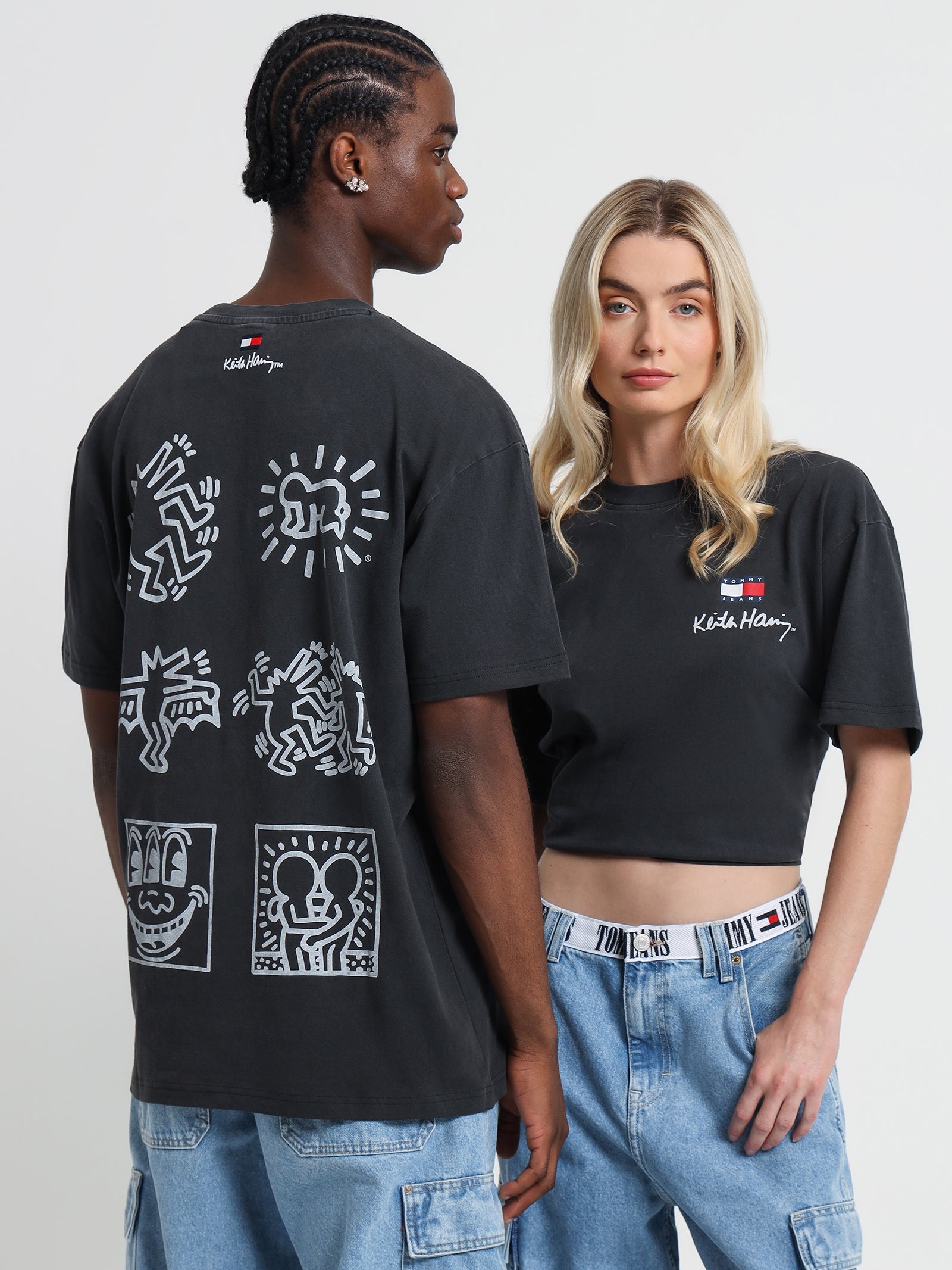 Keith Haring T-Shirt in Black