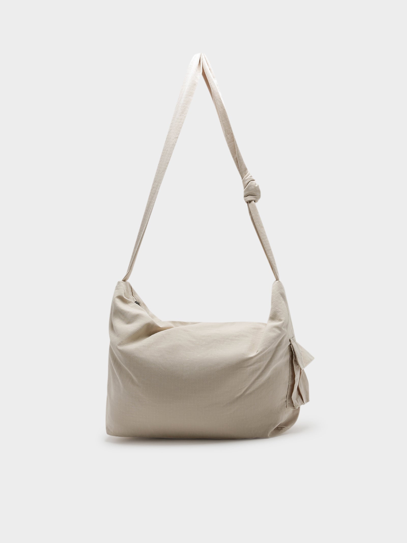 Wyatt Cargo Crossbody Bag in Ecru