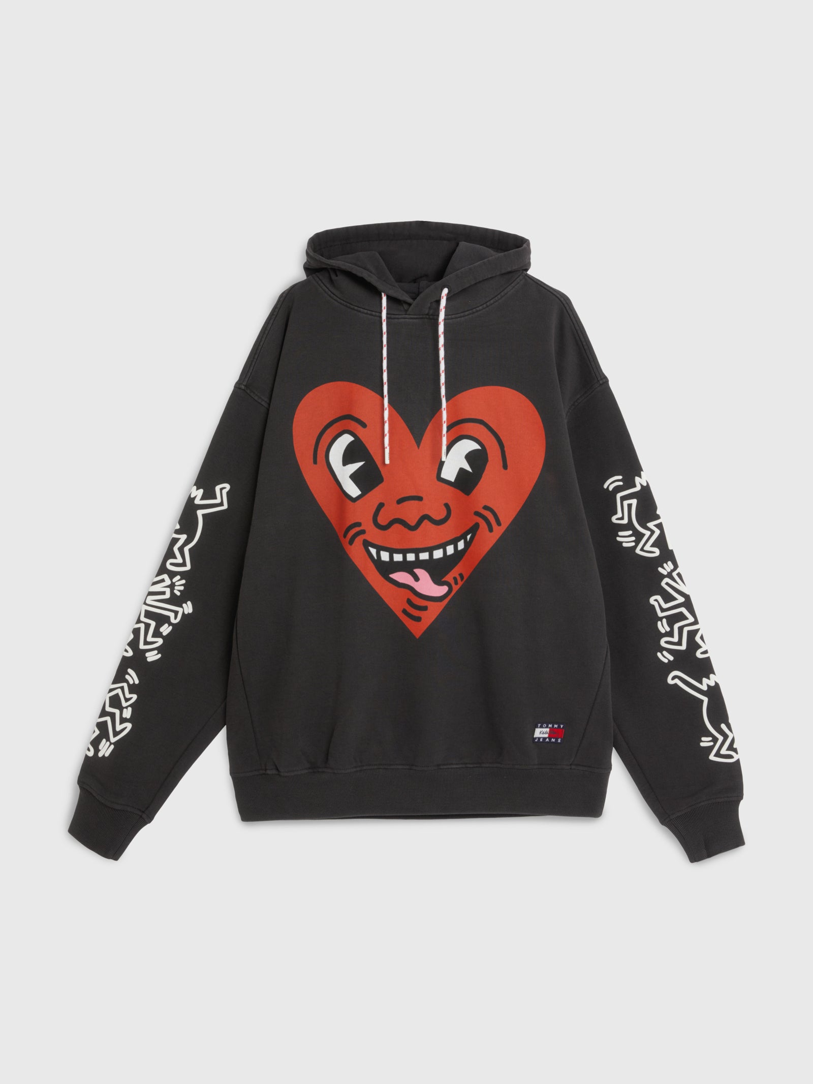 Keith Haring Hoodie in Black