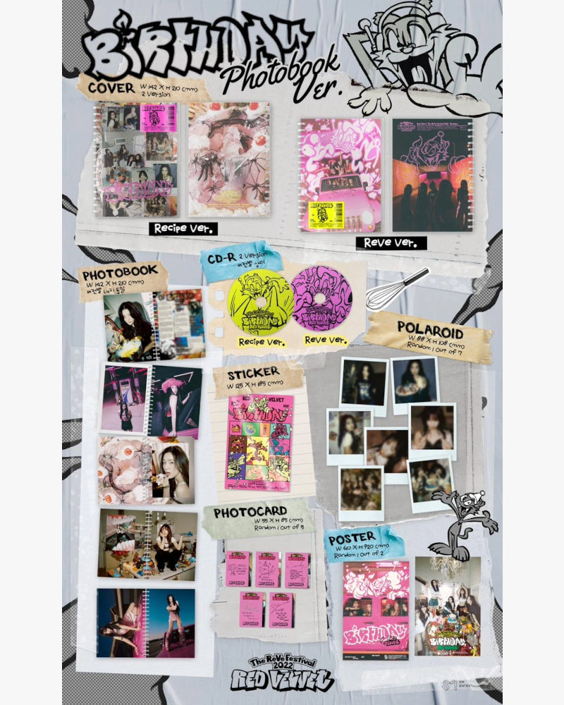 Red Velvet - THE REVE FESTIVAL 2022 : BIRTHDAY (PHOTOBOOK VER.)