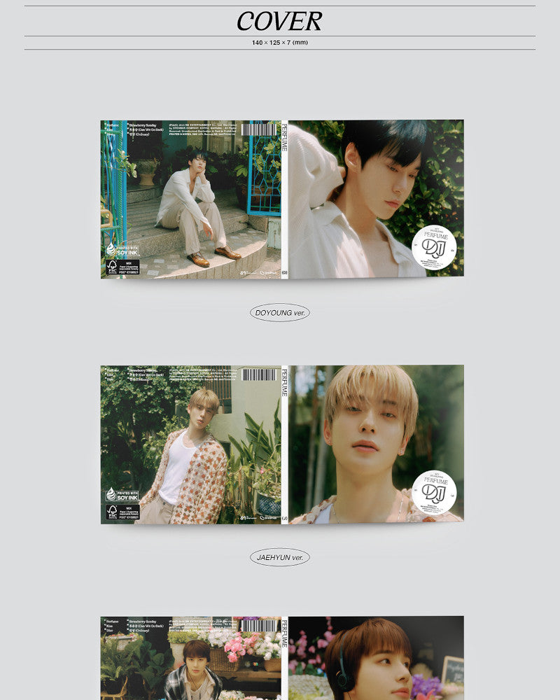 NCT DOJAEJUNG - PERFUME (1ST MINI ALBUM) Digipack Ver. (3 Versions)