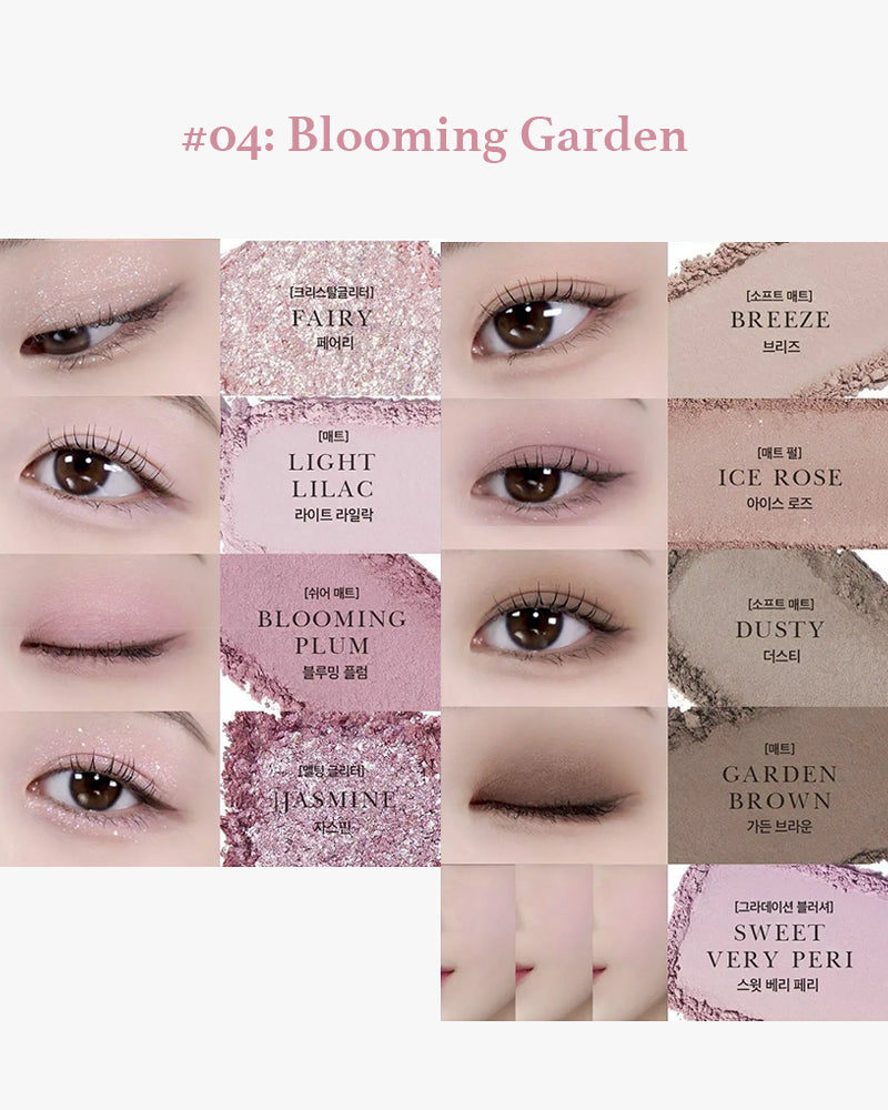 WAKEMAKE Mix Blurring Eye Palette