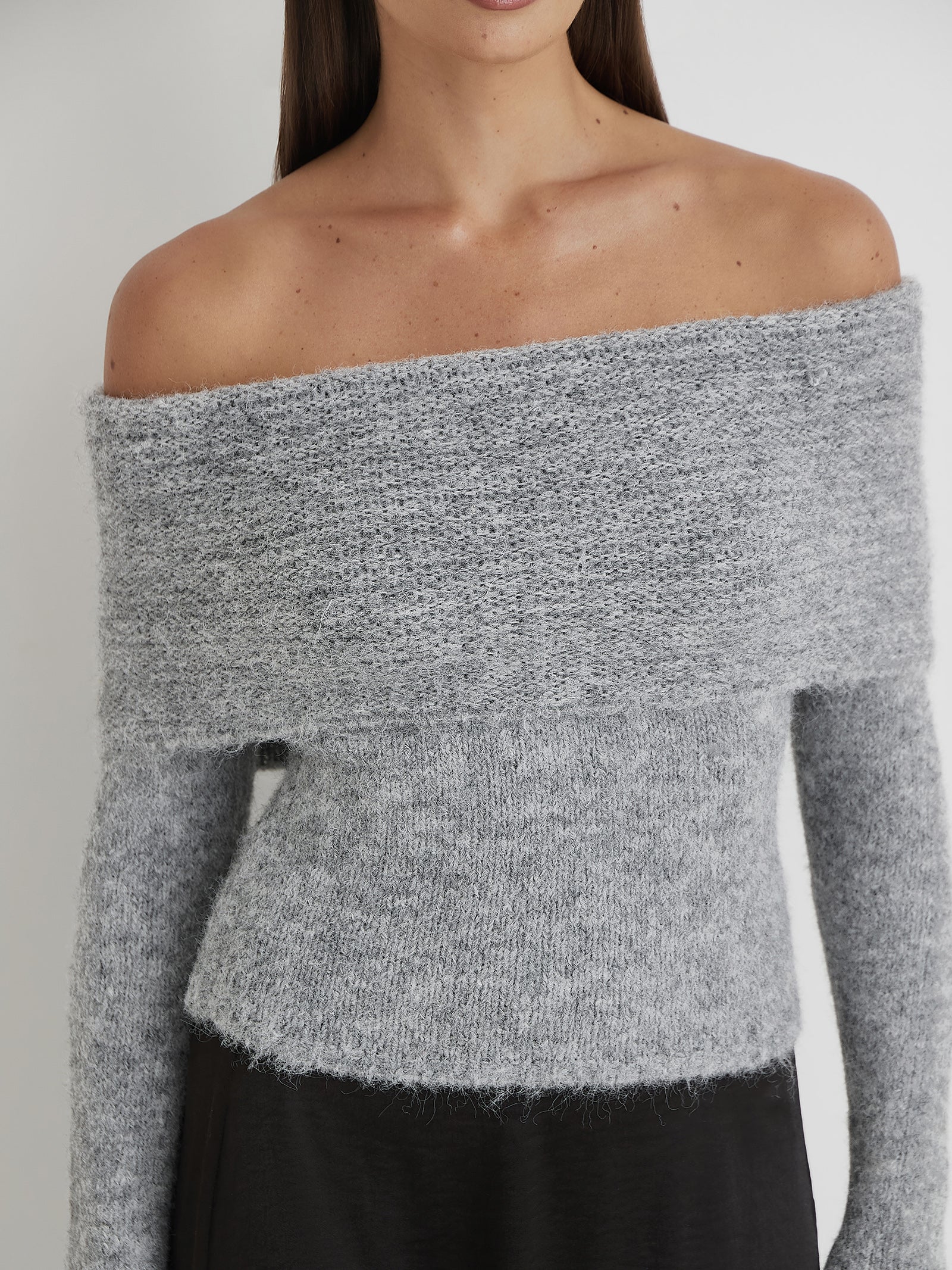 Krissy Top In Grey