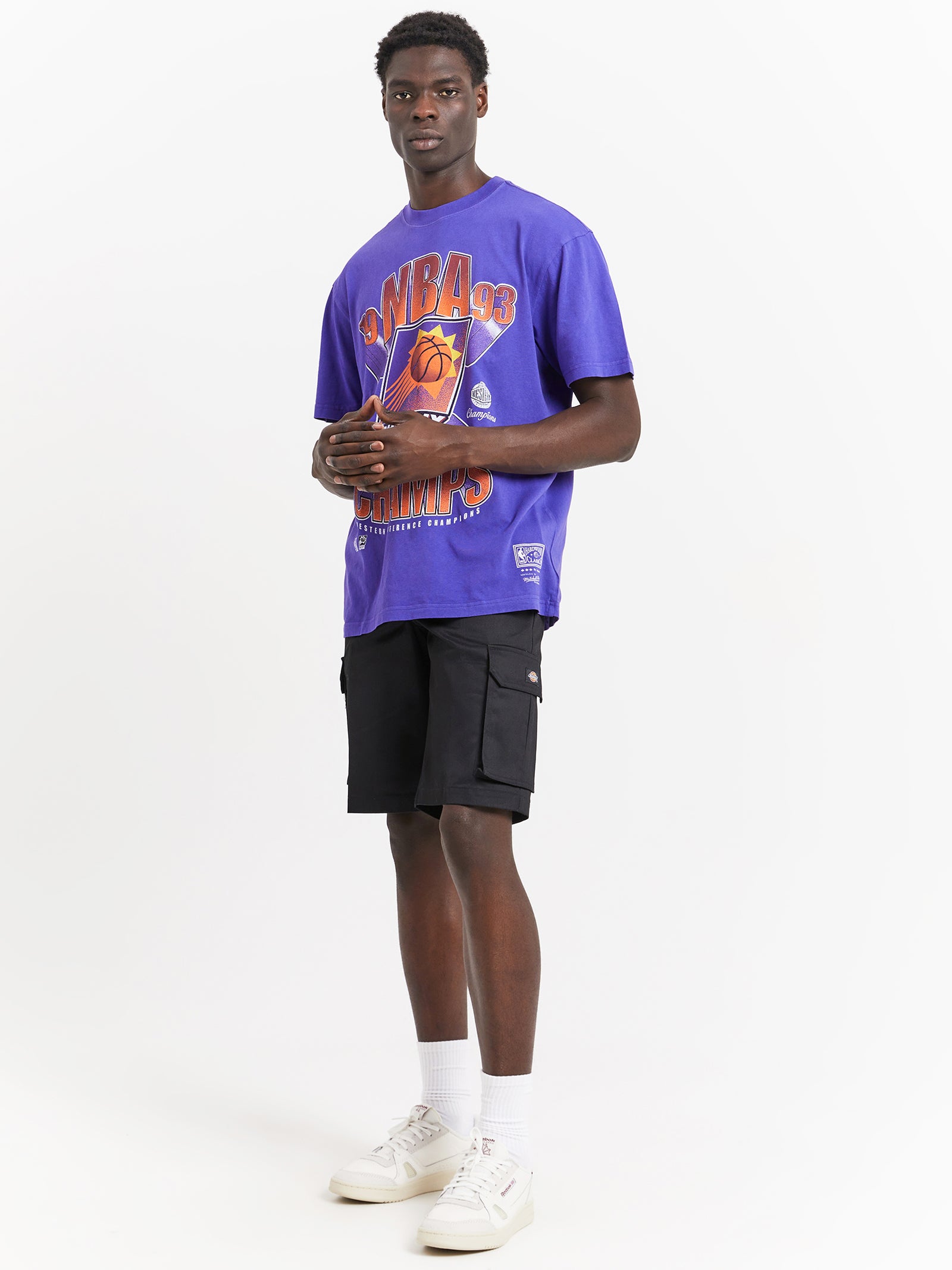 Bust Out NBA Champs Phoenix Suns T-Shirt in Regal Purple