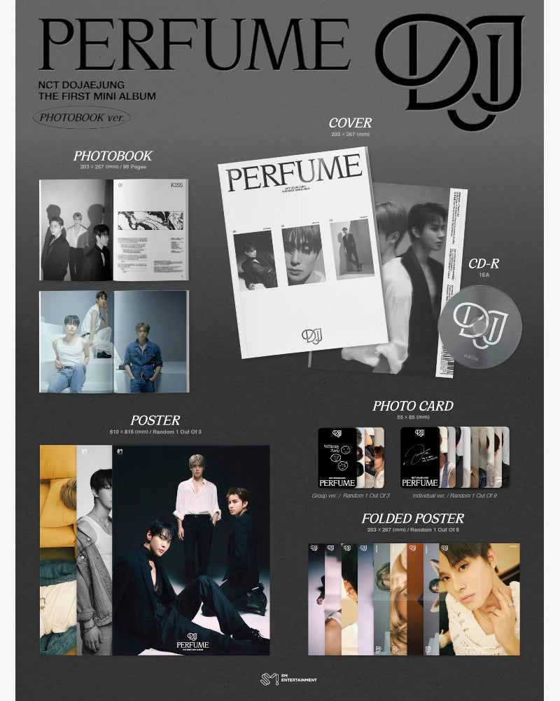 NCT DOJAEJUNG - PERFUME (1ST MINI ALBUM) PHOTOBOOK VER.