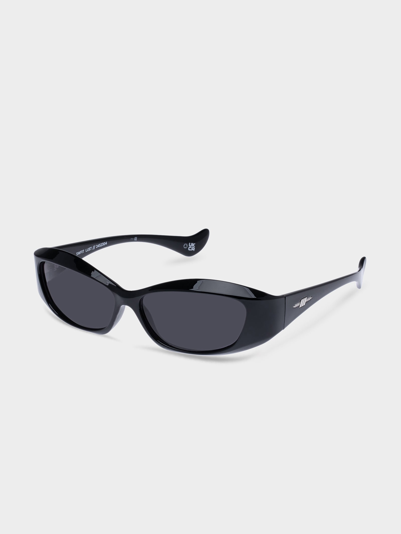 Swift Lust Sunglasses in Black & Smoke