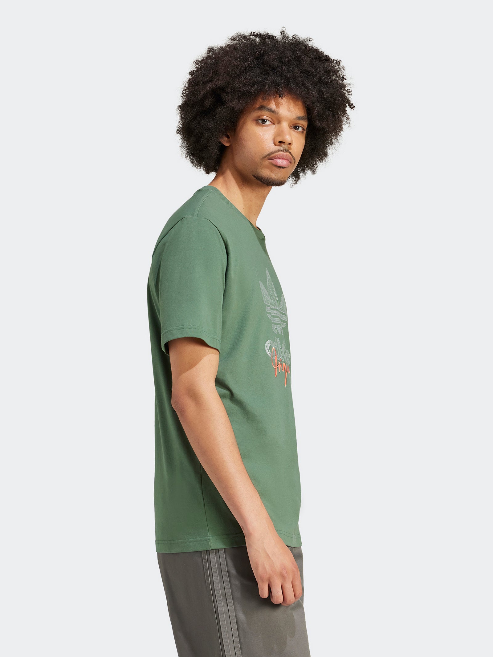 Logo Short Sleeve T-Shirt in Green Oxide