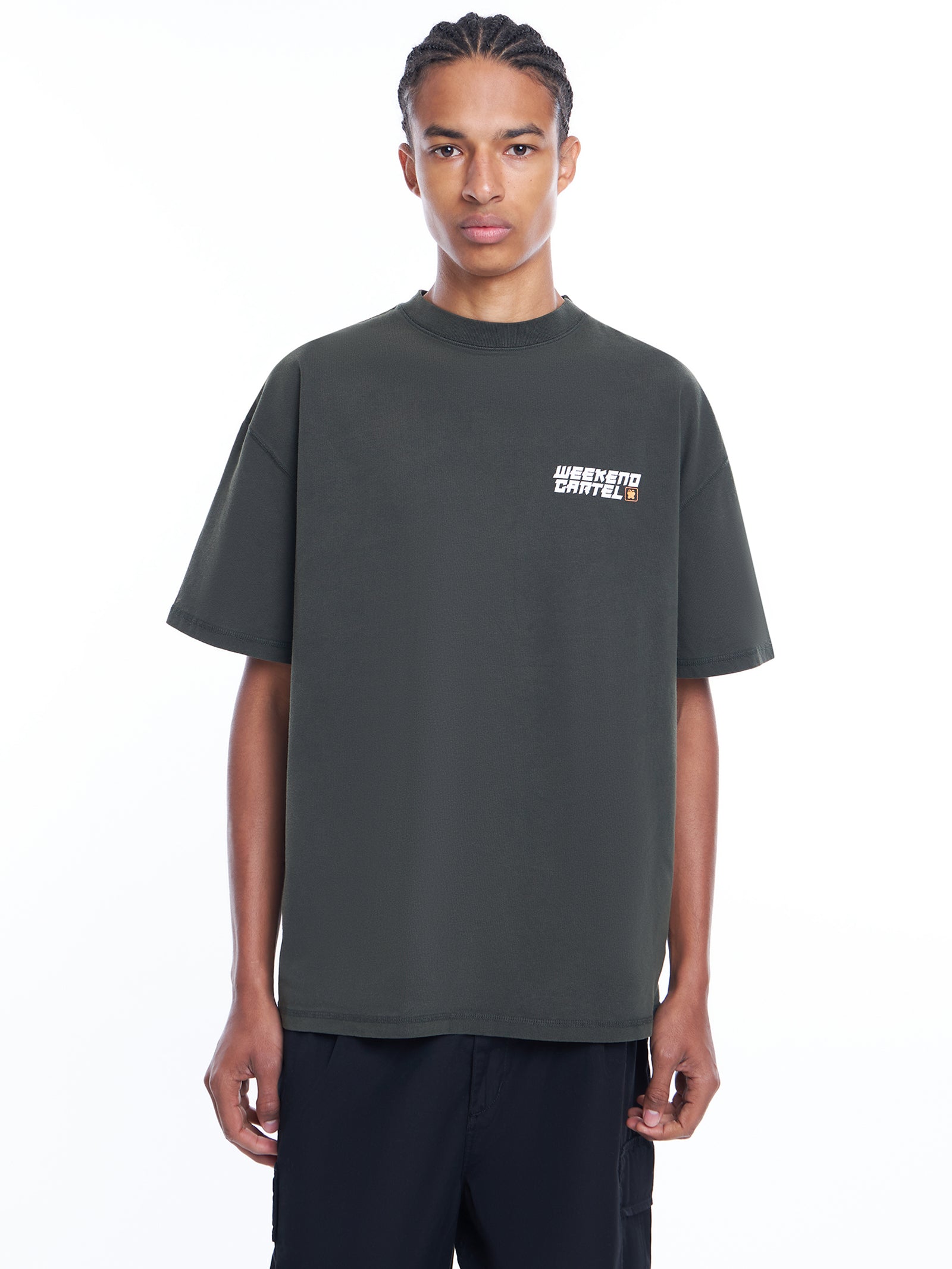 Baked Good Tee In Washed Black