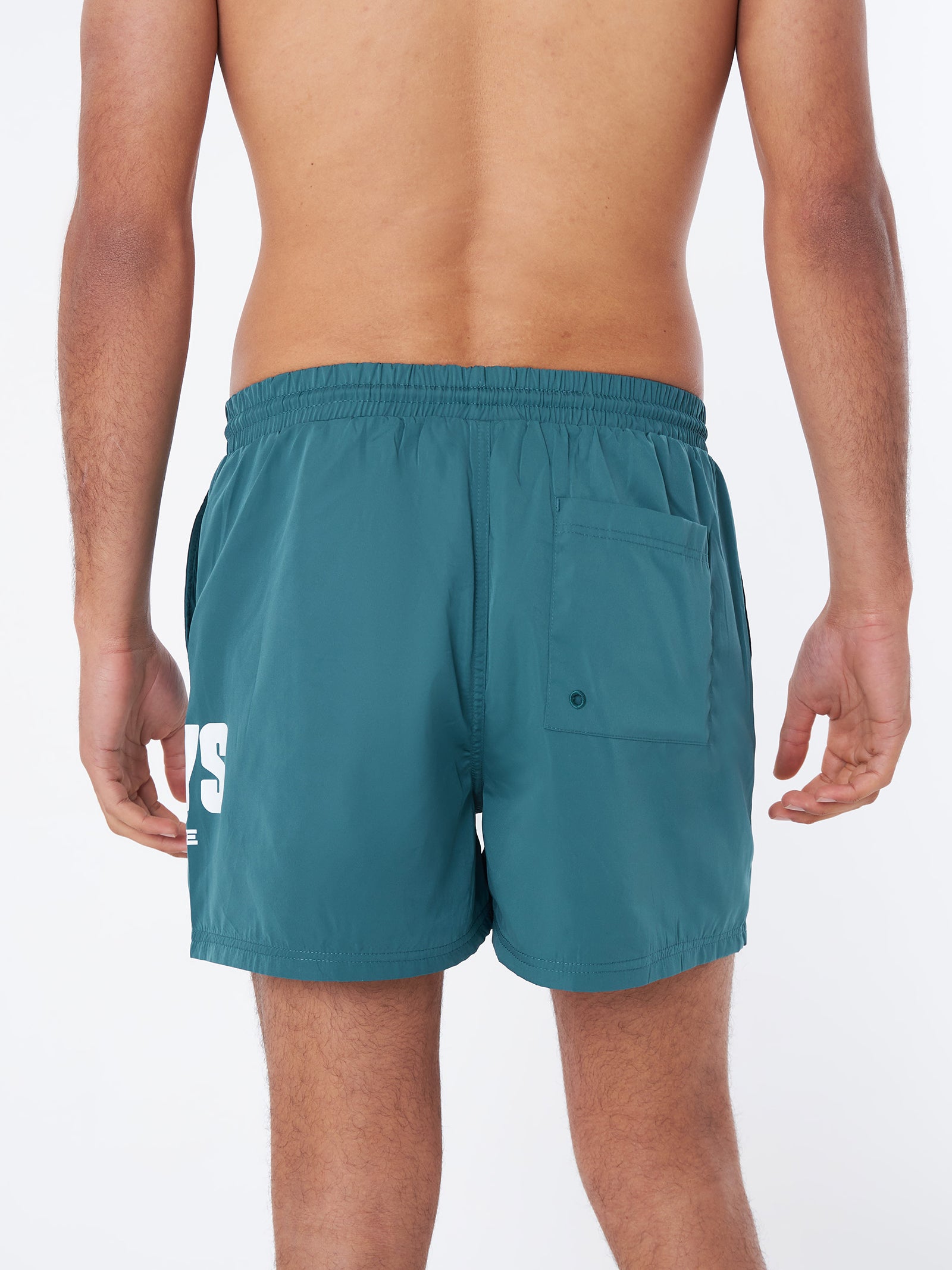 World Swim Short -In=Sycamore Green