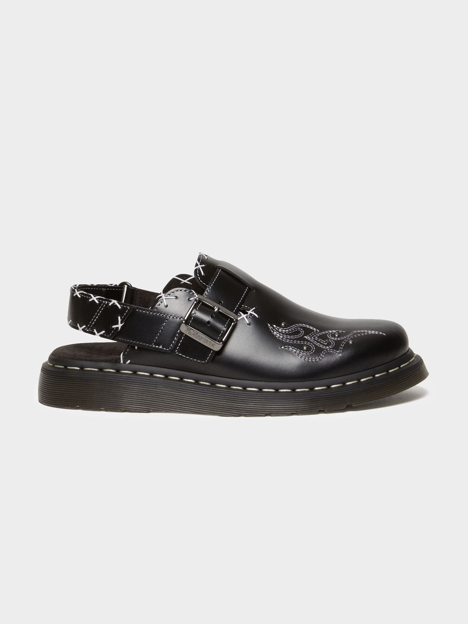 Jorge Ii Sling Back in Black Atlas