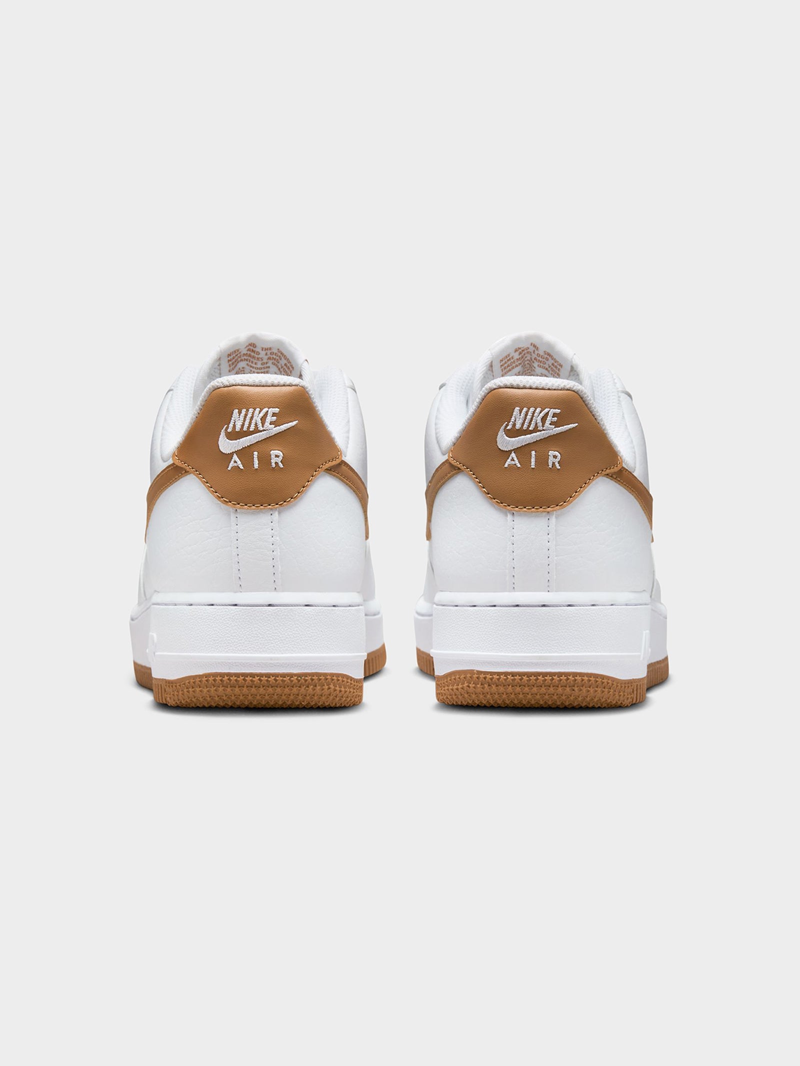 Womens Air Force 1 07 In White/Flax