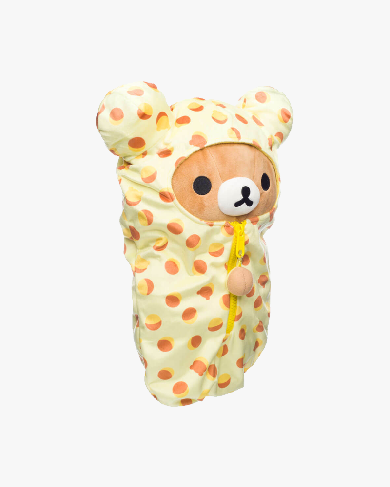 San-X Rilakkuma Acorn Pattern Sleeping Bag Plush