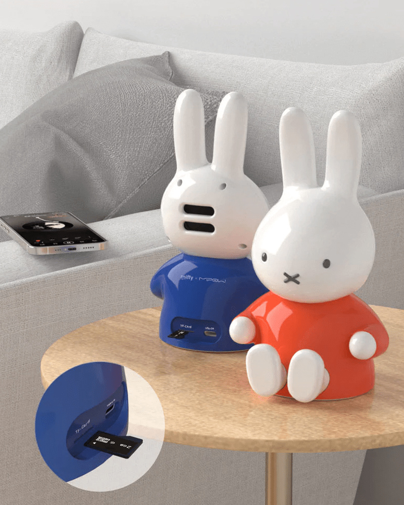 MIPOW x Miffy Bluetooth Figurine Speaker