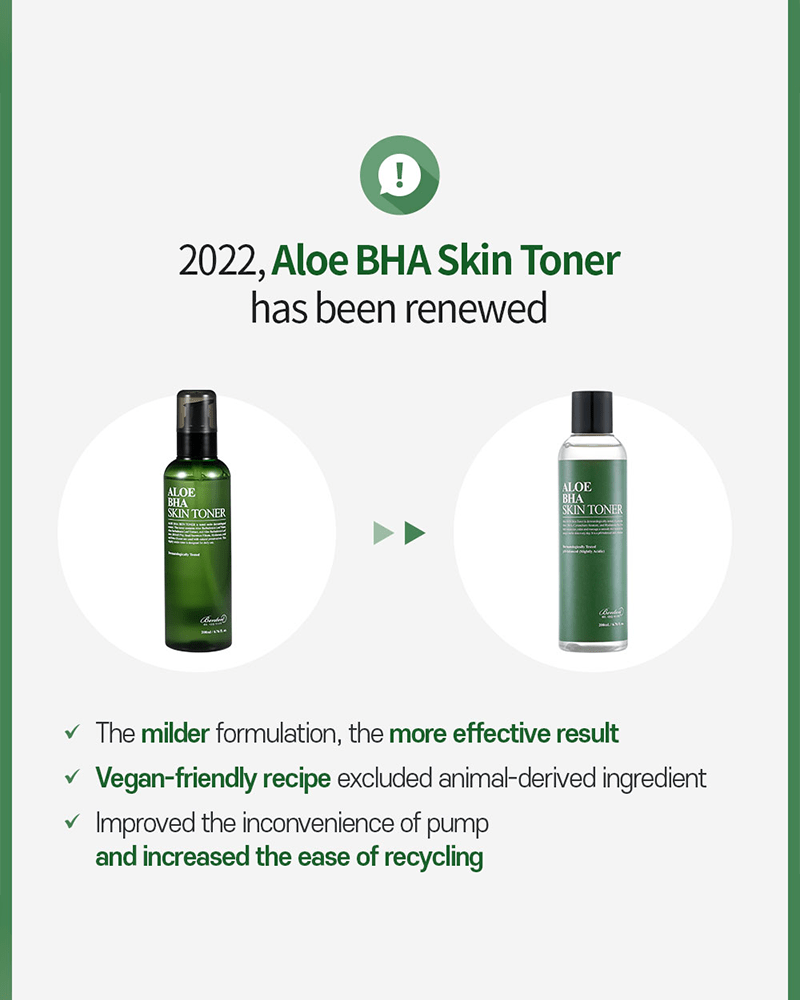 Benton Aloe BHA Skin Toner (Renewal)