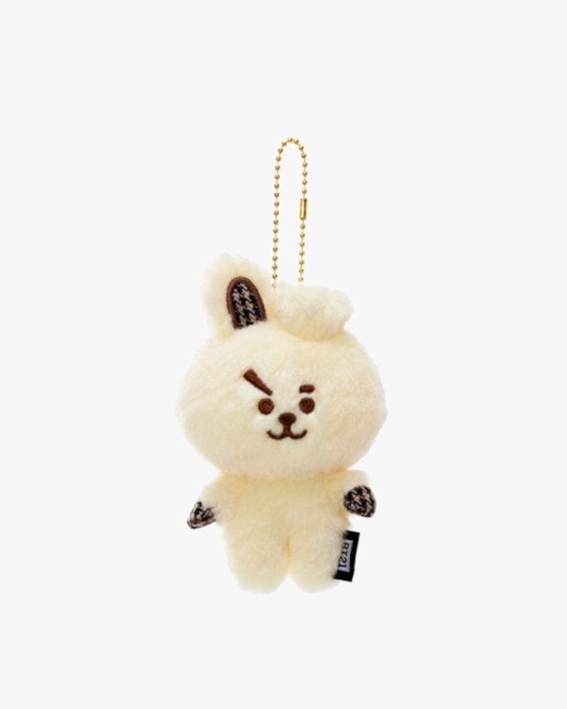 BT21 COOKY Glen Check Plush Bag Charm