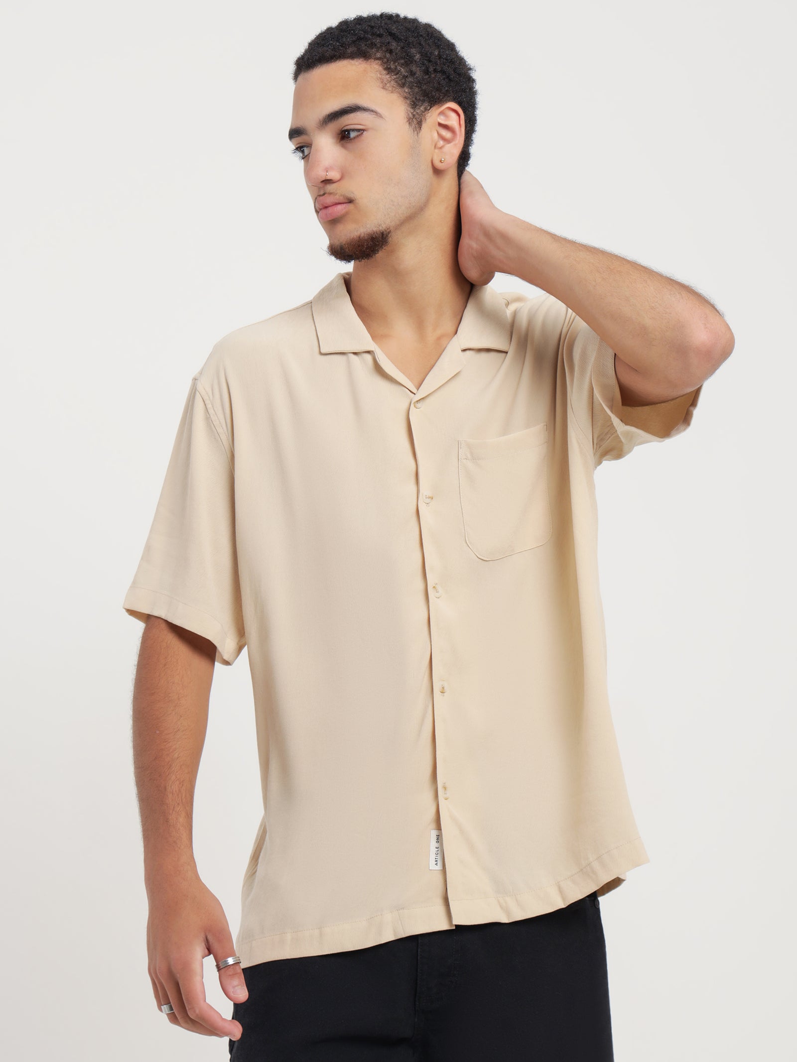 Leland Shirt in Honey