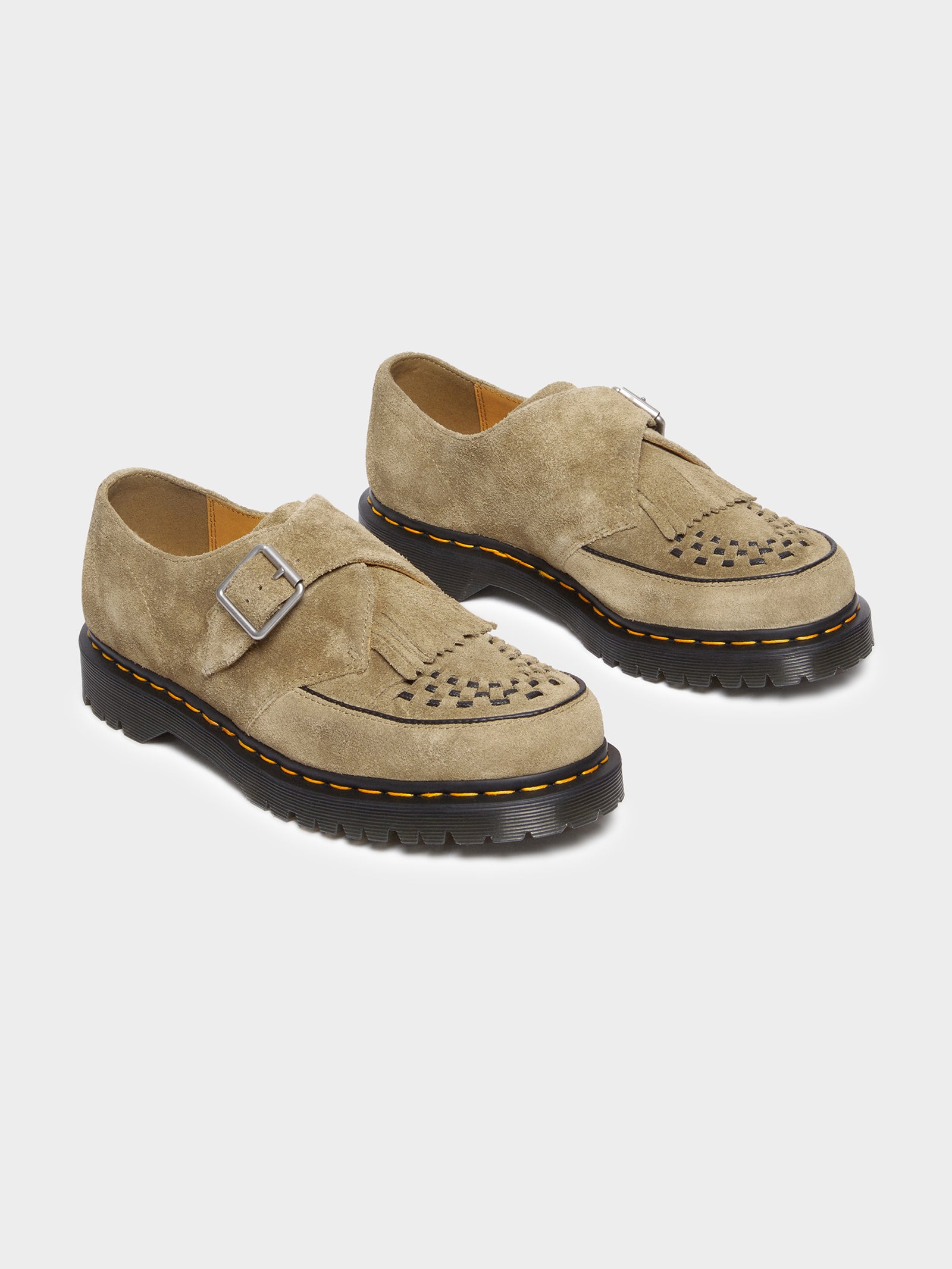 Unisex Ramsey Suede Kiltie Buckle Creepers