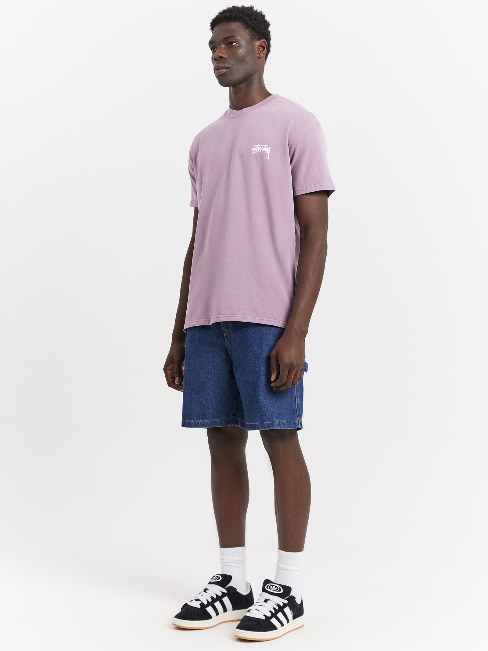 Ocular Heavyweight T-Shirt in Pigment Orchid Purple