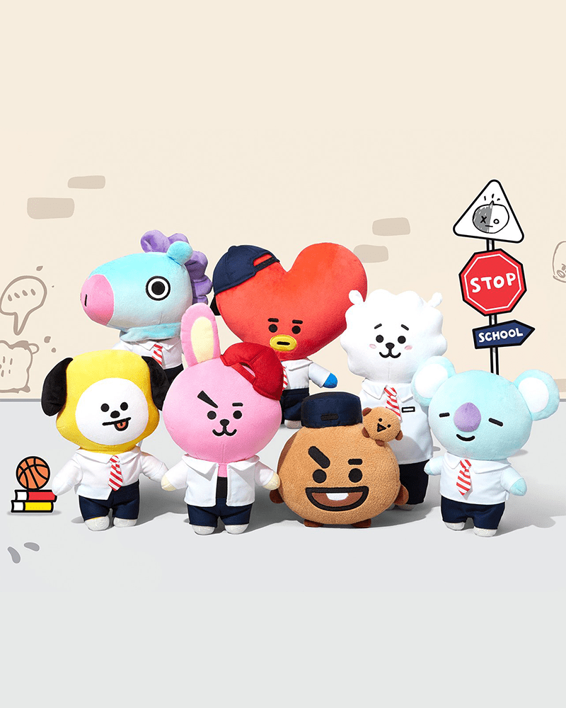 BT21 CHIMMY After School Standing Doll