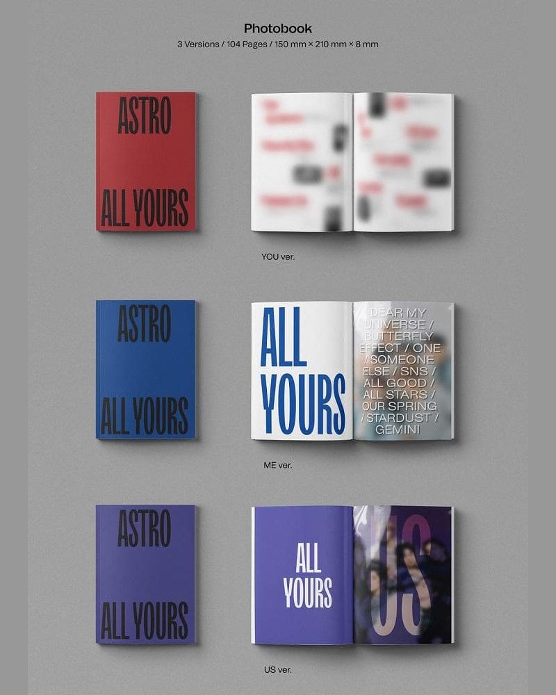 ASTRO - 2nd Album [ALL YOURS]