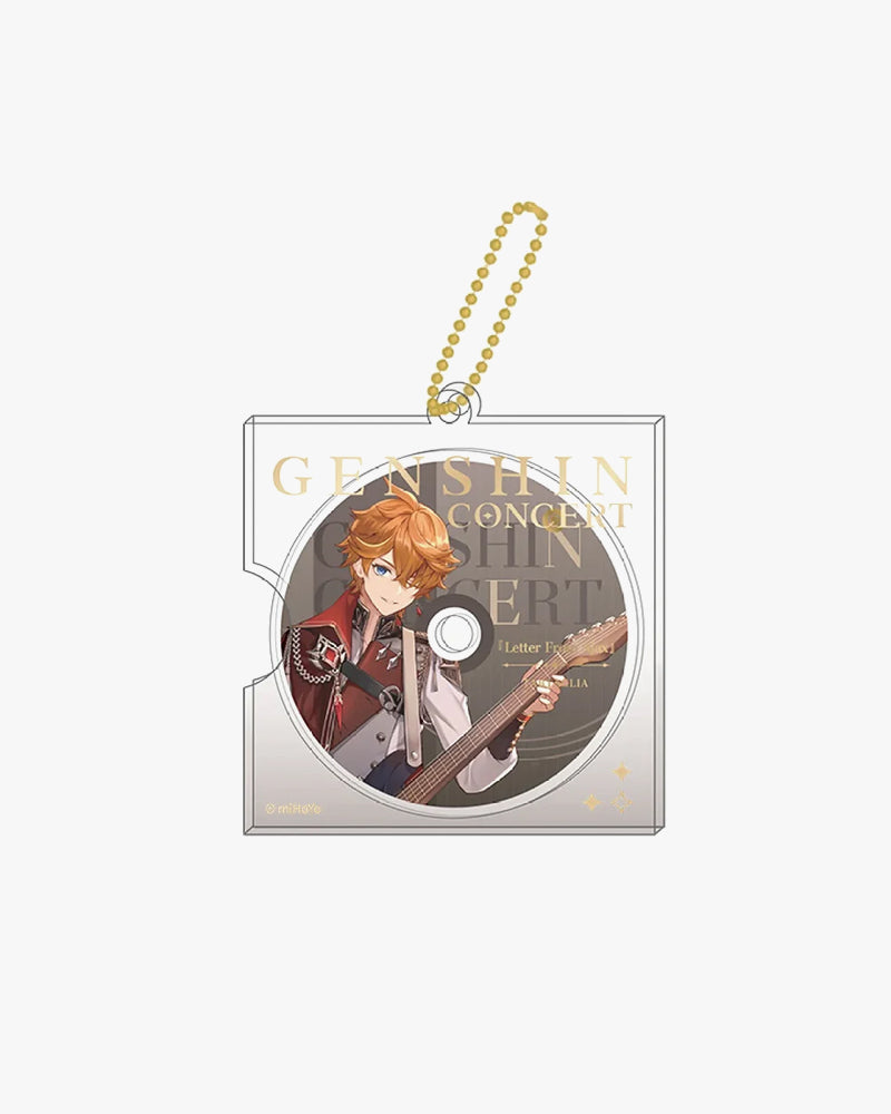 Genshin Impact Melodies of an Endless Journey CD-Style Keychain