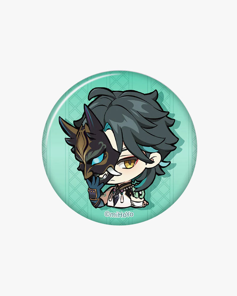 Genshin Impact Chibi Character Emote Badge Vol. 4