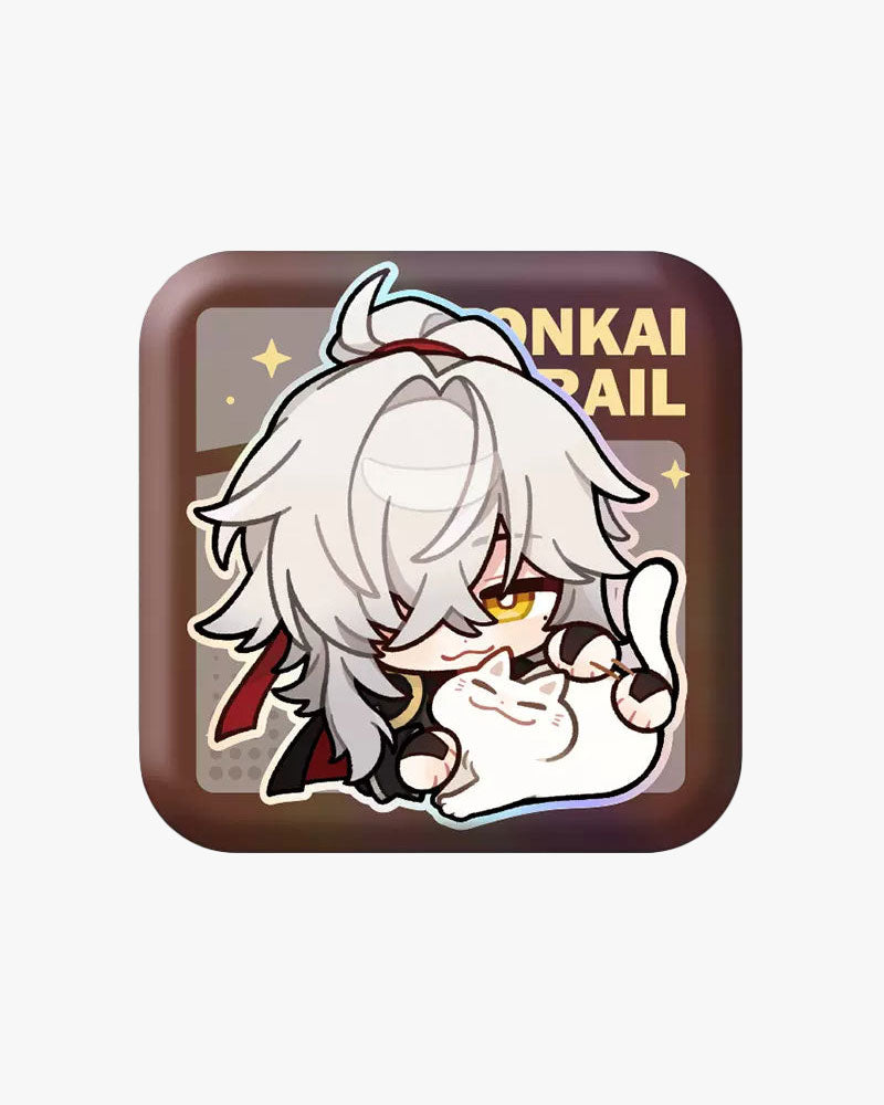 Honkai: Star Rail Pom-Pom Gallery Series Square Badge