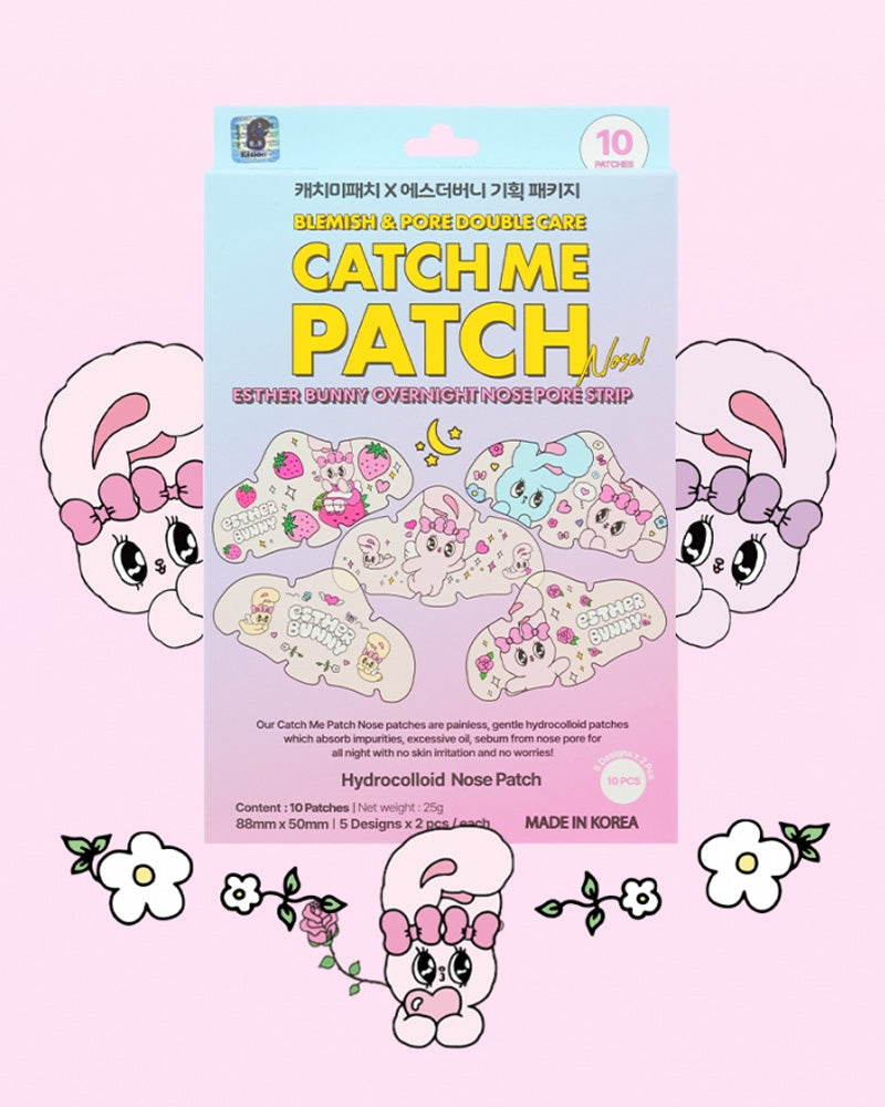 Catch Me Patch Overnight Nose Pore Strip #Esther Bunny