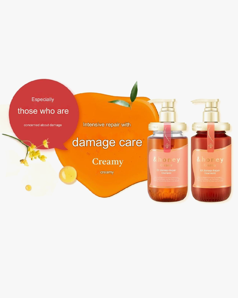 &Honey Creamy EX Damage Repair Shampoo