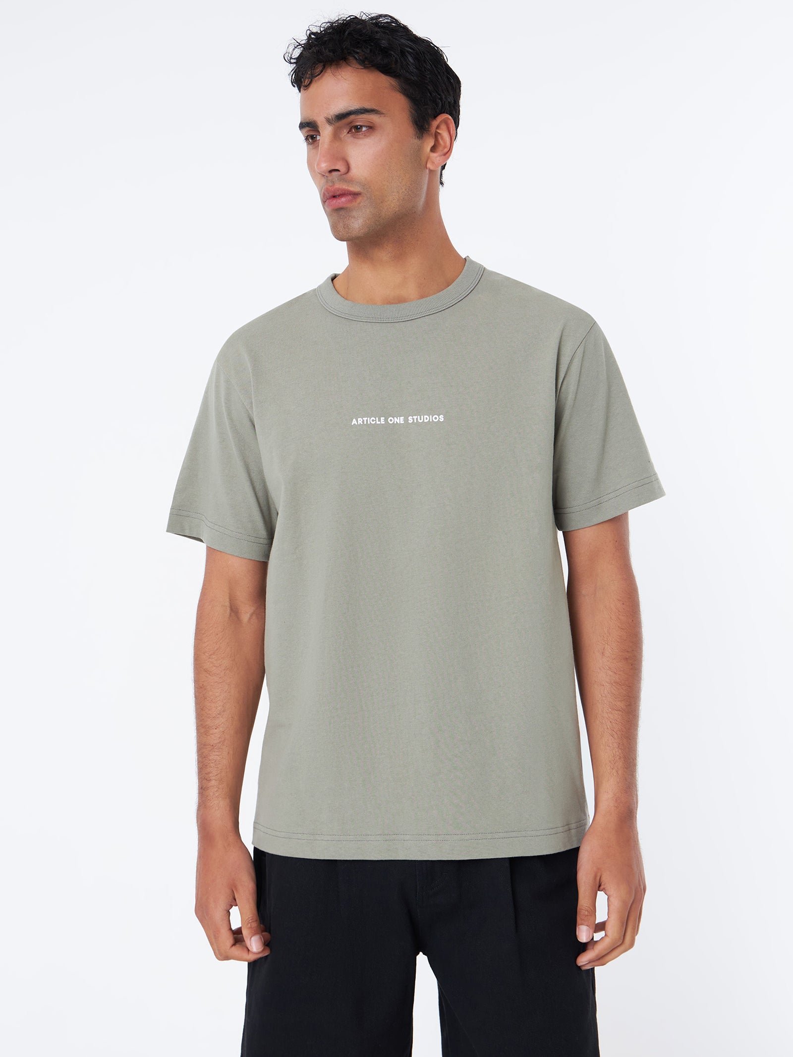 Everyday Logo Tee In Willow