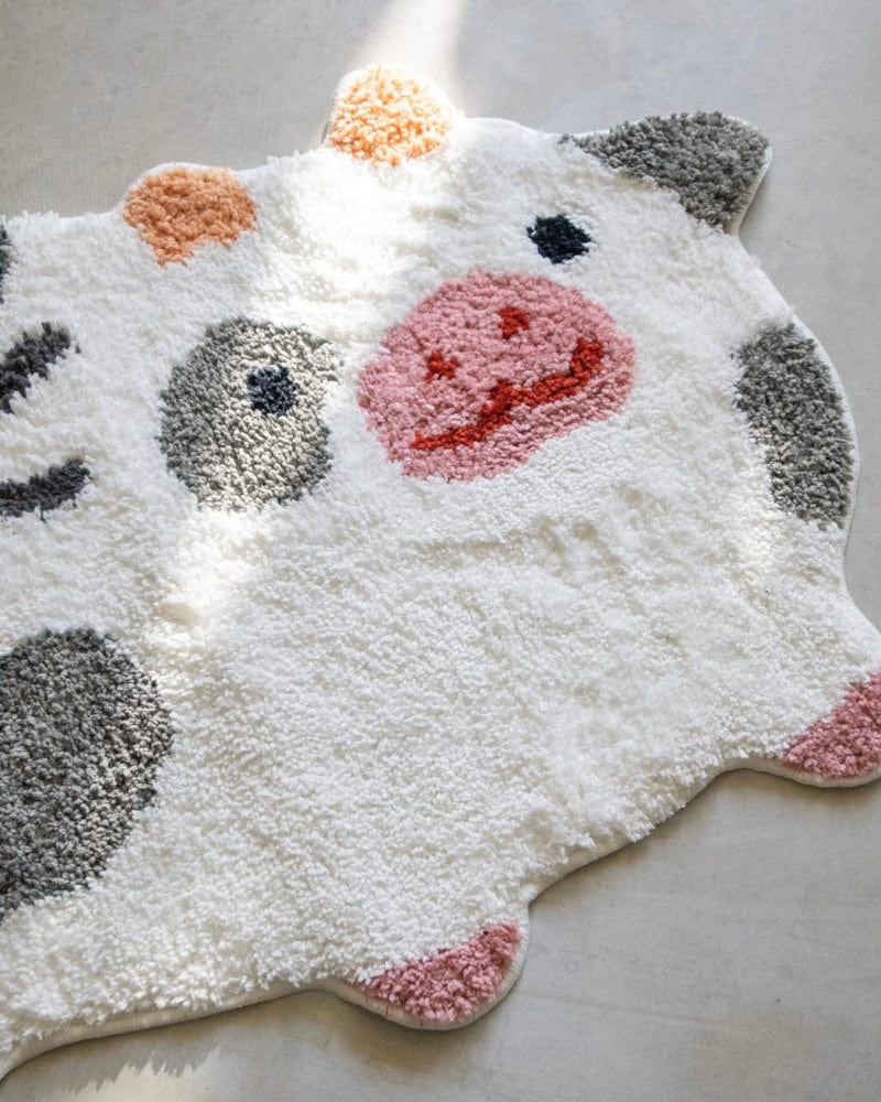 Shopzoki Cow Rug