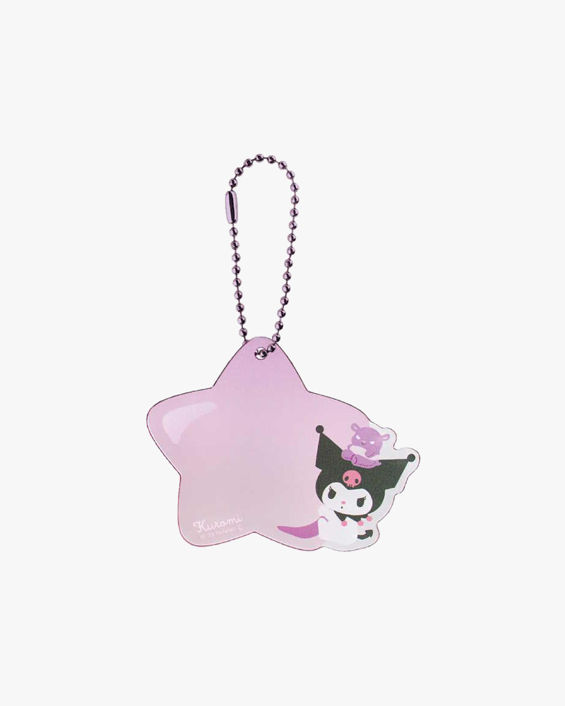 Sanrio Character Star Keychain with Stickers