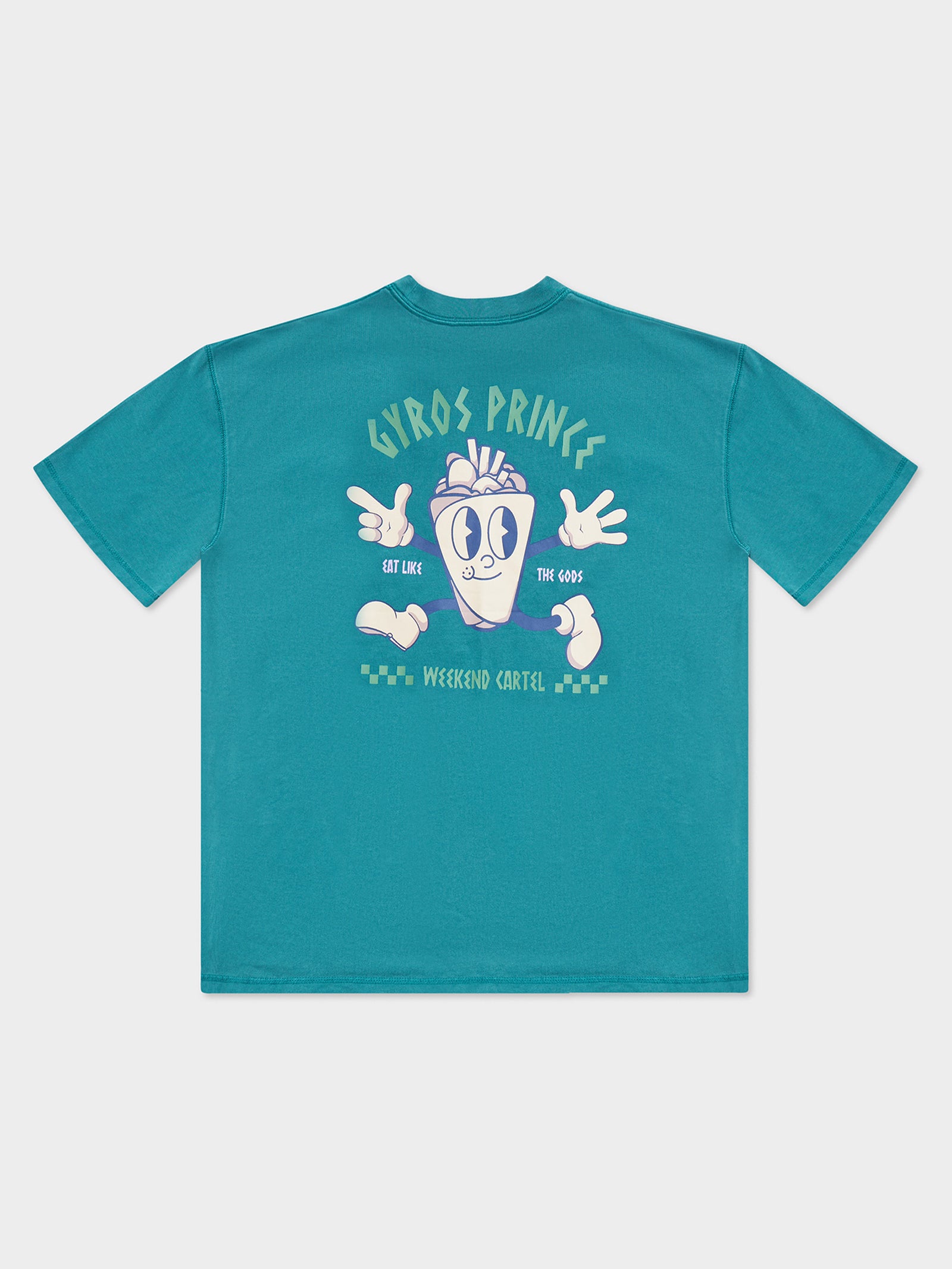 Gyros Ss Tee - Pigment Green