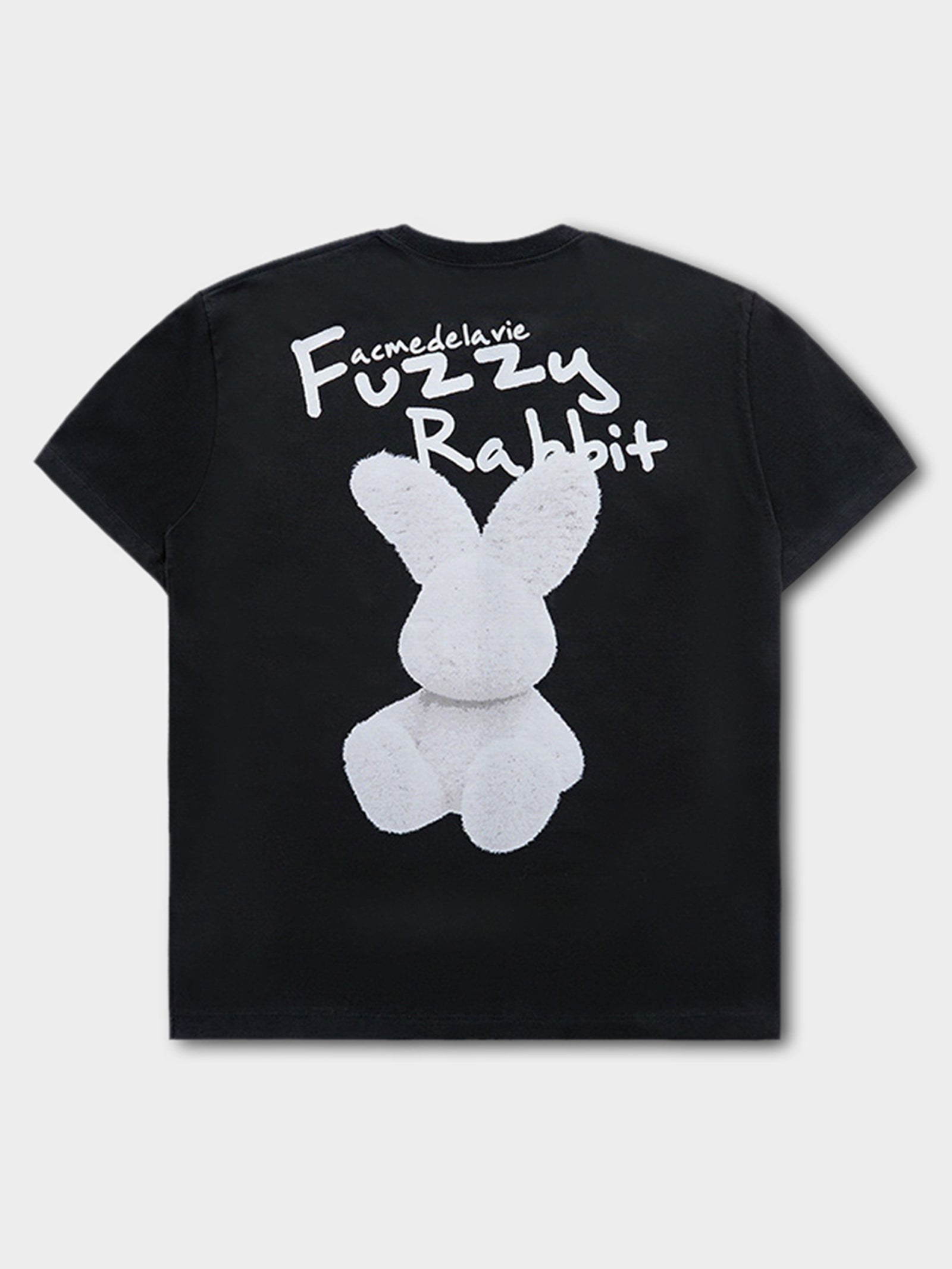 Doodle Fuzzy Rabbit Tee